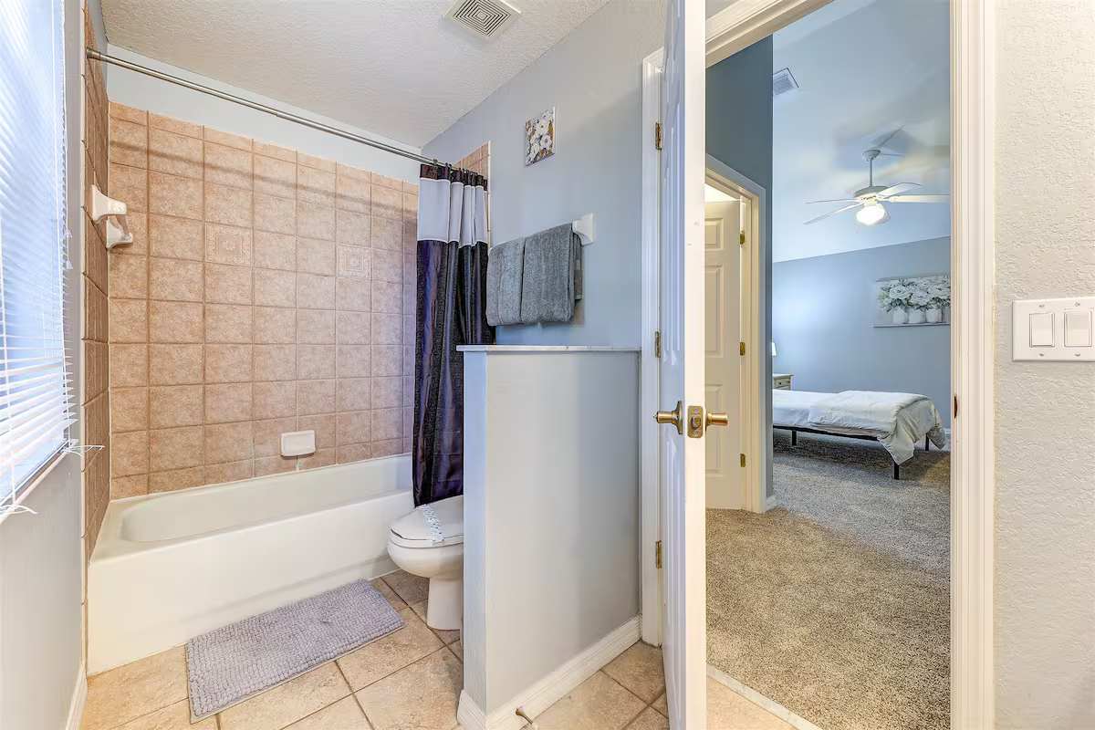 Spacious home with private pool & hot tub