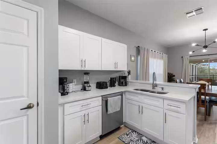 Spacious home with private pool & hot tub