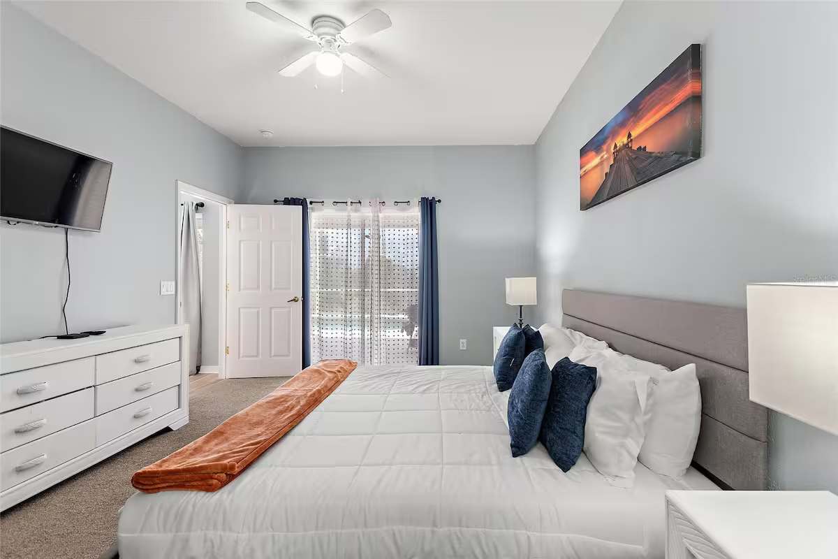 Spacious home with private pool & hot tub