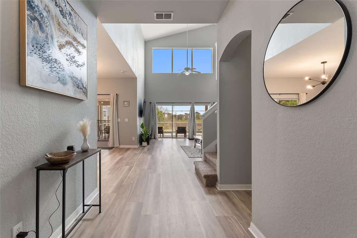 Spacious home with private pool & hot tub