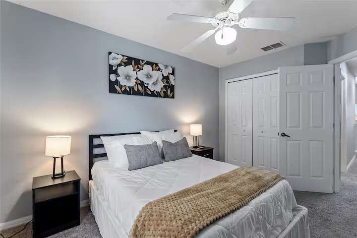 Spacious home with private pool & hot tub