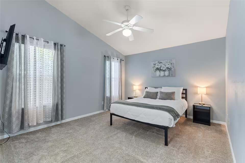 Spacious home with private pool & hot tub