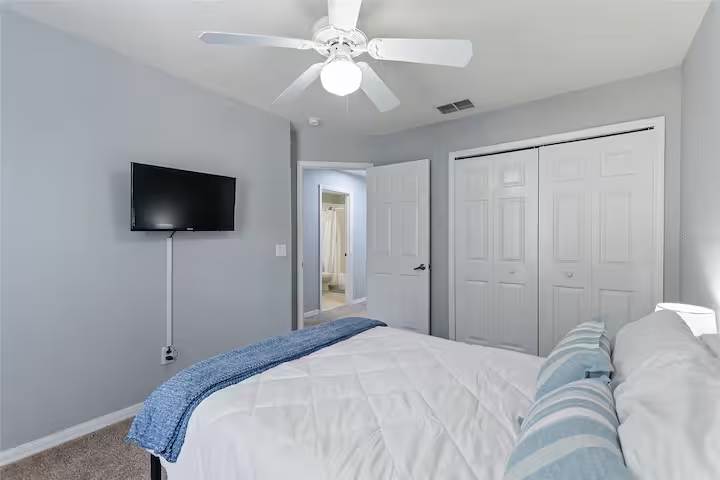 Spacious home with private pool & hot tub