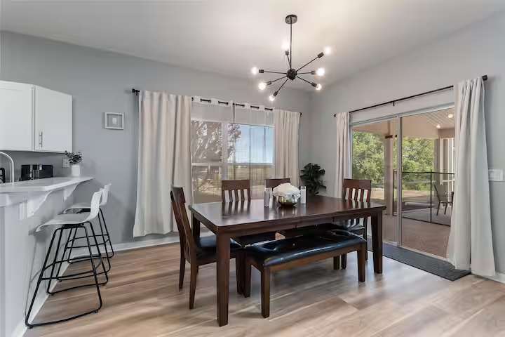 Spacious home with private pool & hot tub
