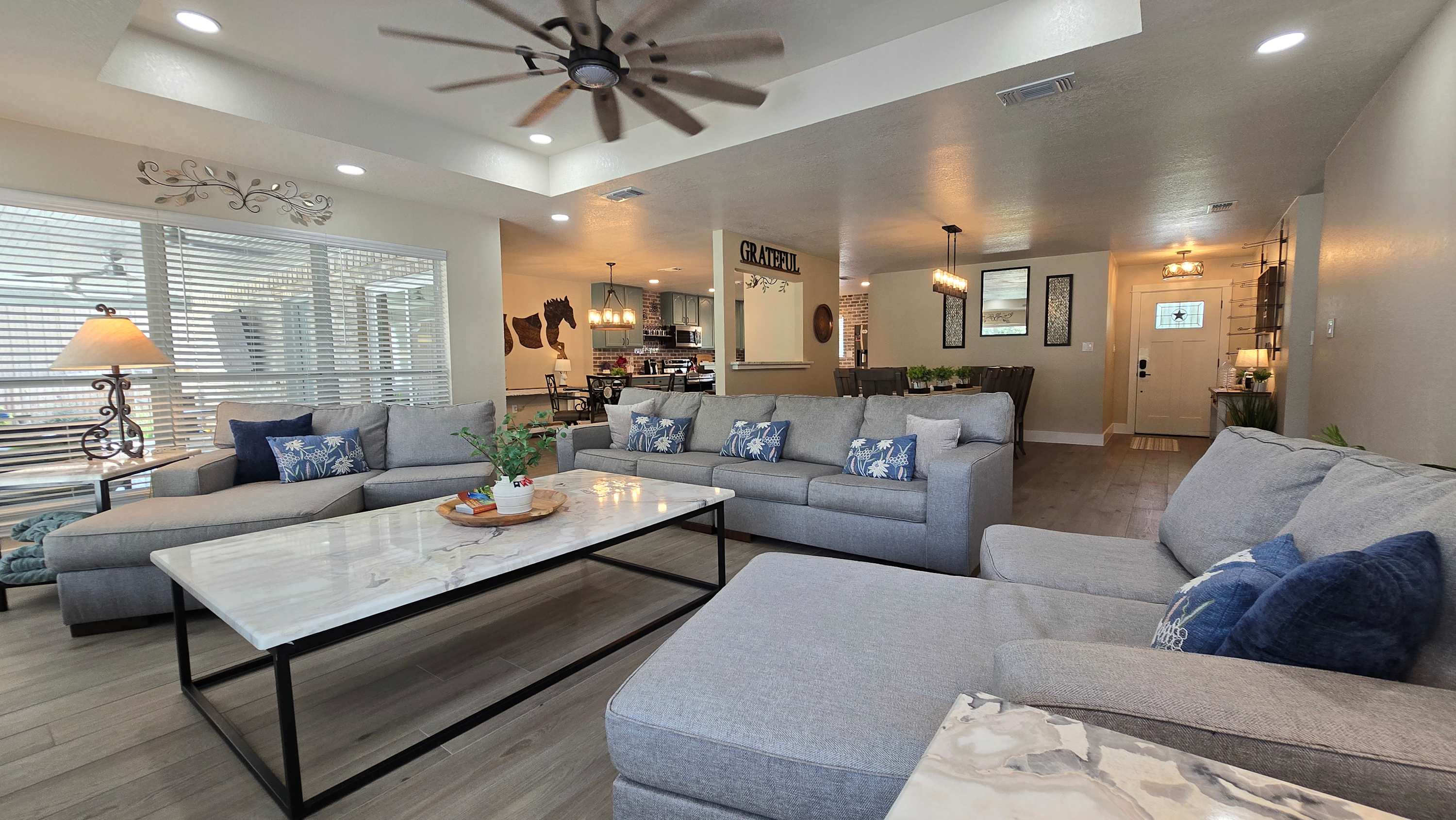 A bright and welcoming space designed for gathering together