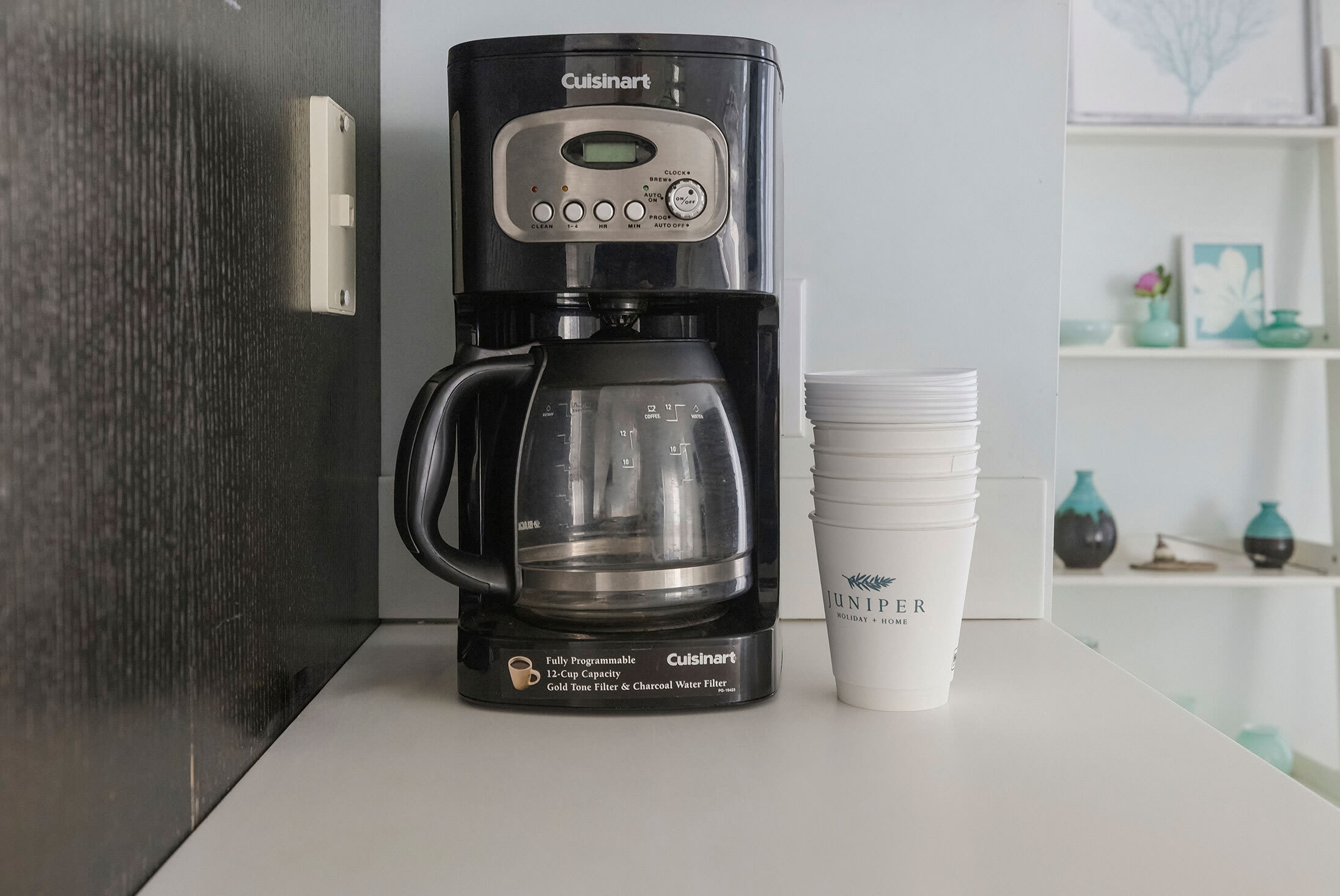 Fuel your Beachwalk mornings with coffee before the lake.