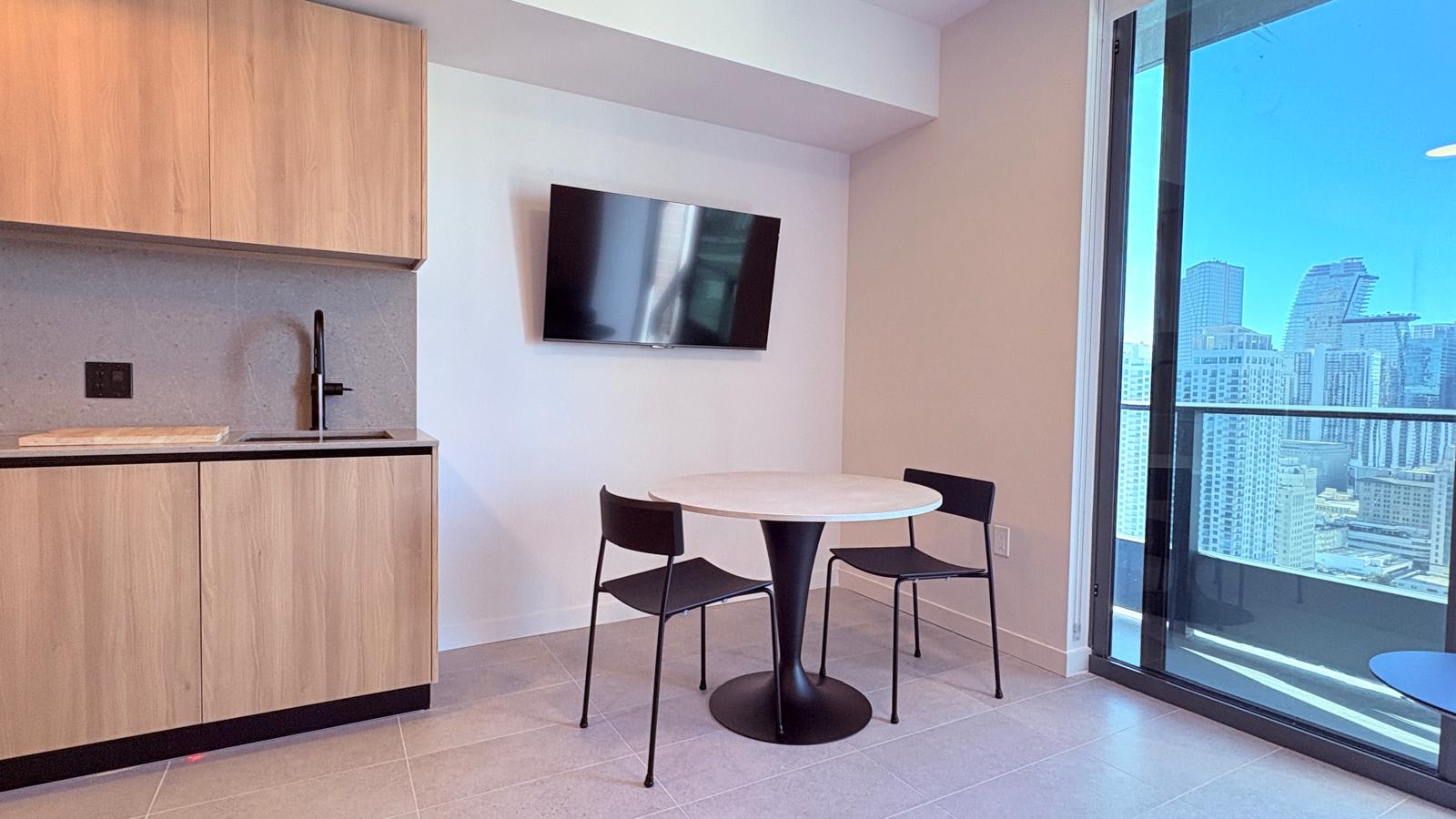 Miami Studio | 501 First  | Pool  | Gym | Balcony