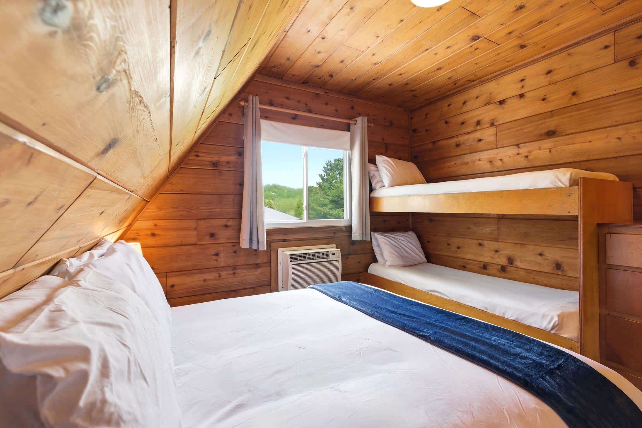 Wake up rested and ready for another day at the beach in Stevensville, Michigan.