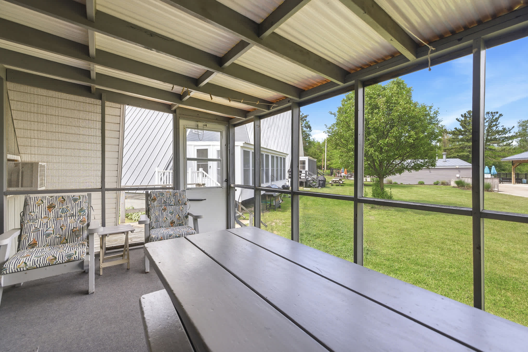 Lakeside living feels effortless at this family-friendly Chalet on the Lake retreat.