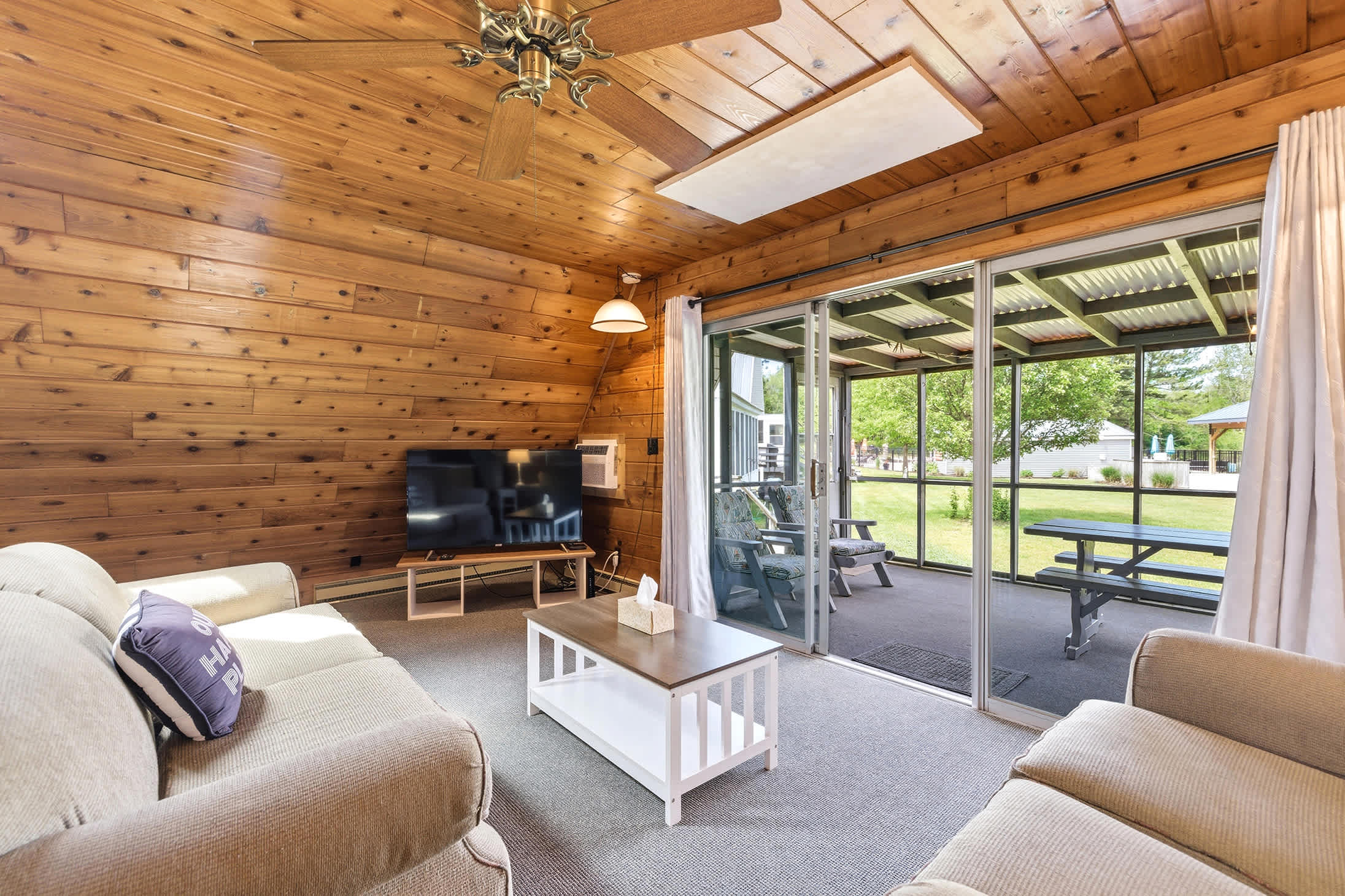 Indoor - outdoor living make family vacations easy here.