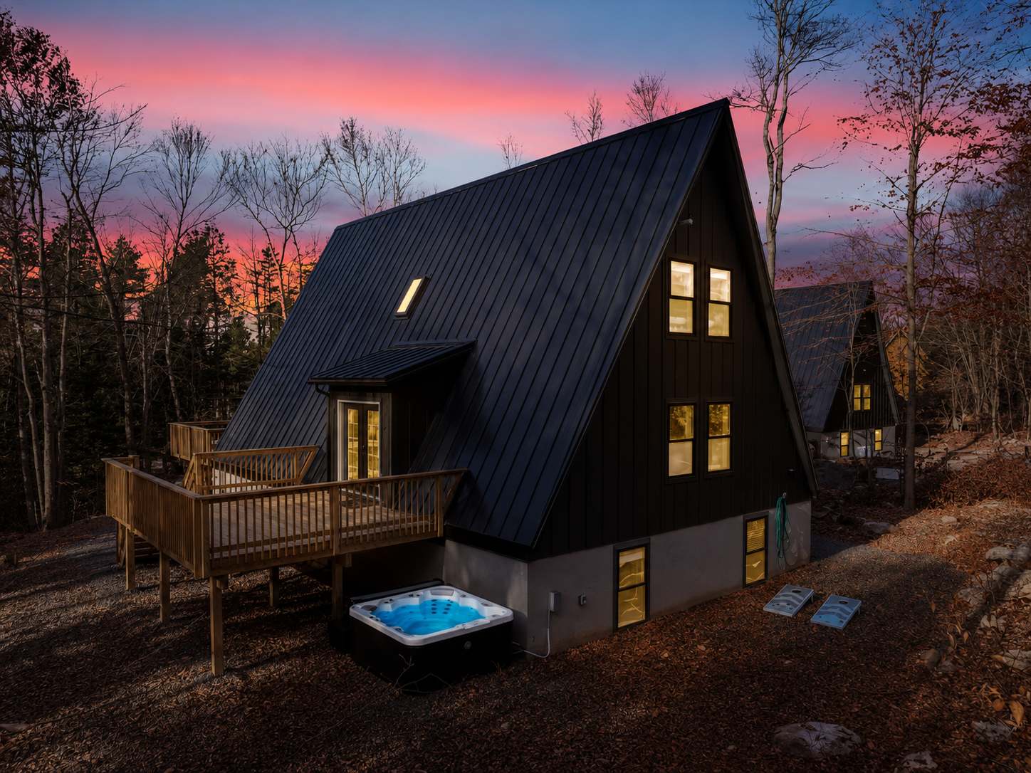 Spacious A-Frame | Hot Tub | Movie Room | Firepit
