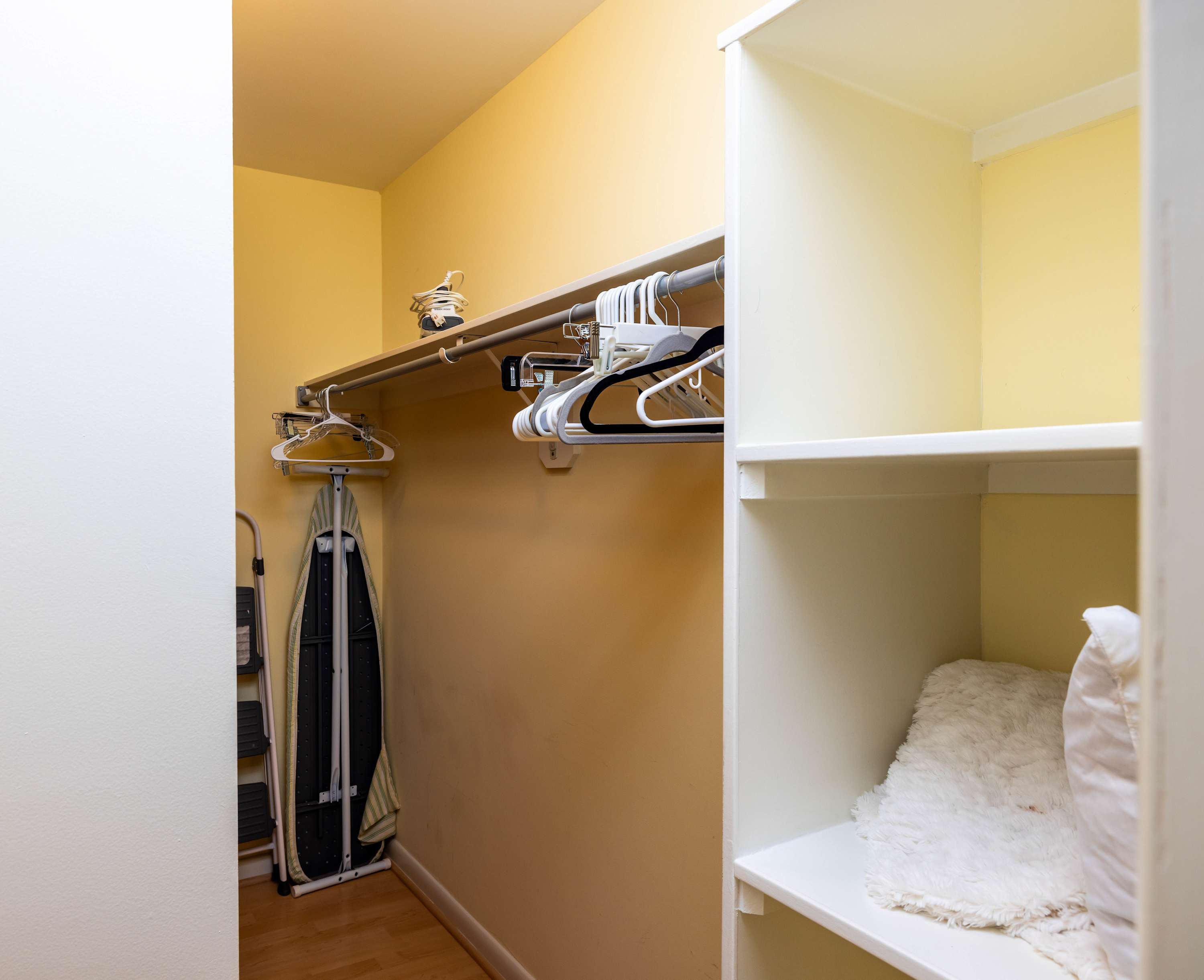 Spacious primary bedroom with en suite bathroom