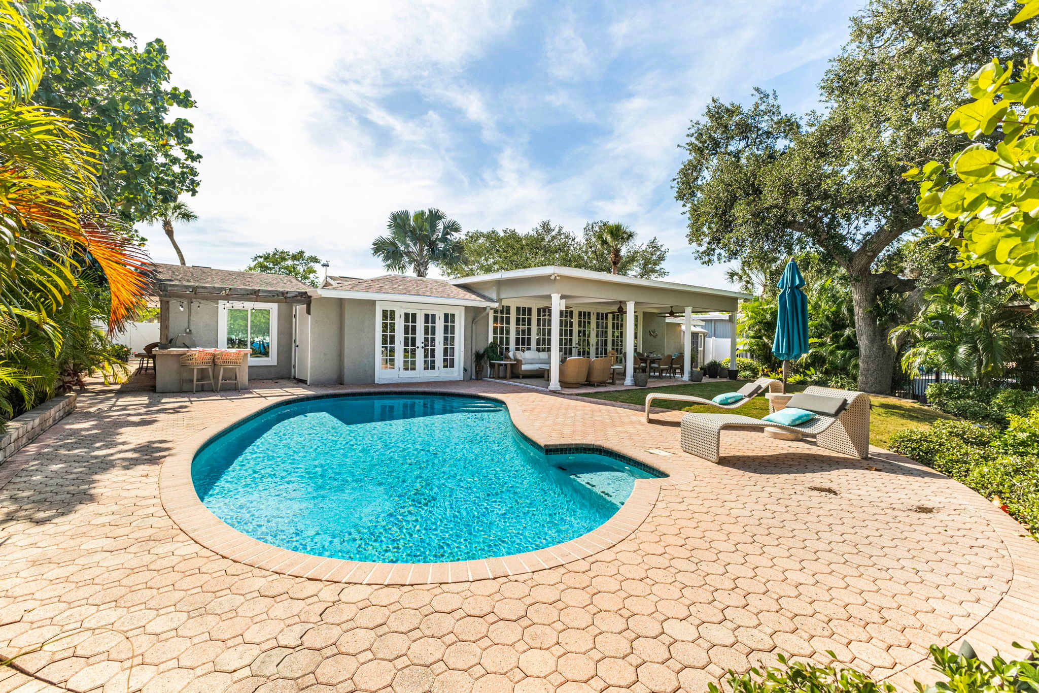 Waterfront Home with Pool & Dock
