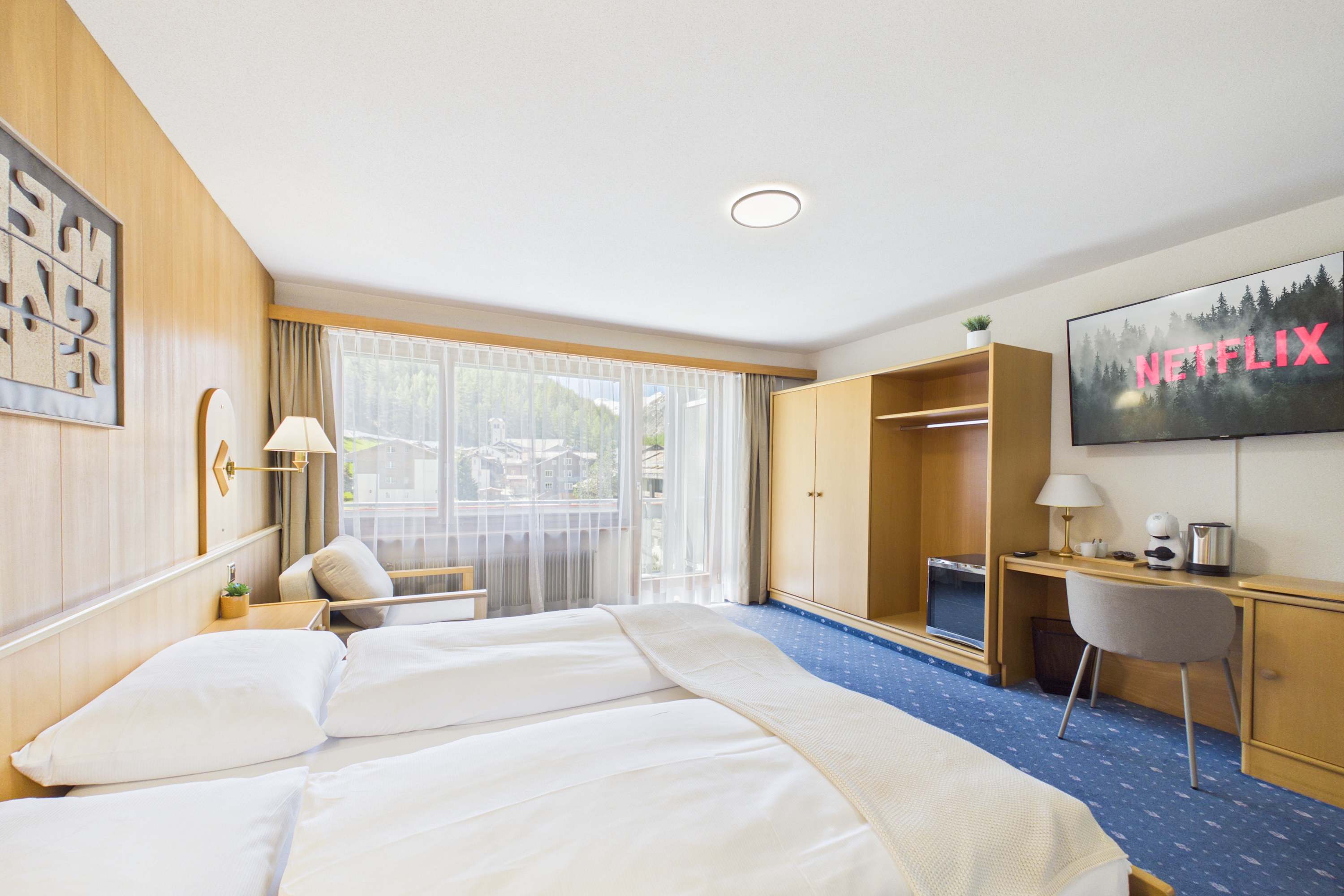 Suite for 3 with Mountain View near SaasFee — 4