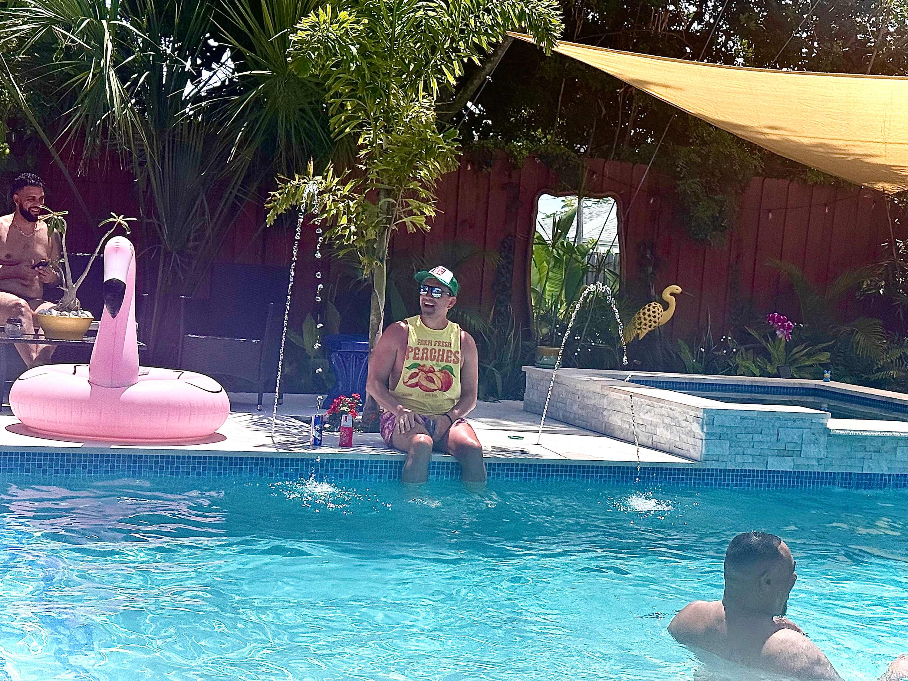 Men Only Nude Optional | Heated Pool & Spa | Pastel Room at BlueLizard