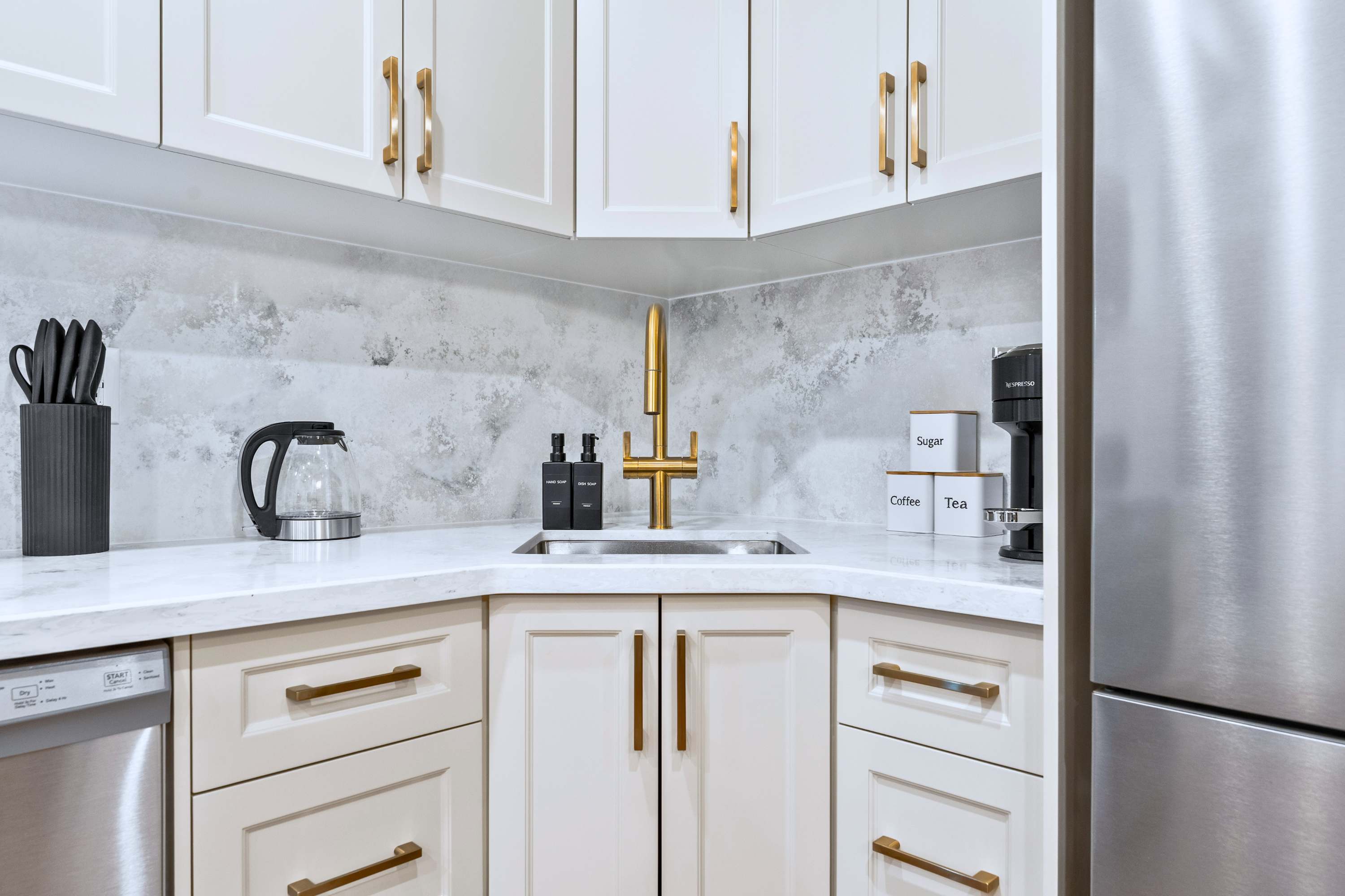 Enjoy a convenient kitchen for everyday preparation.