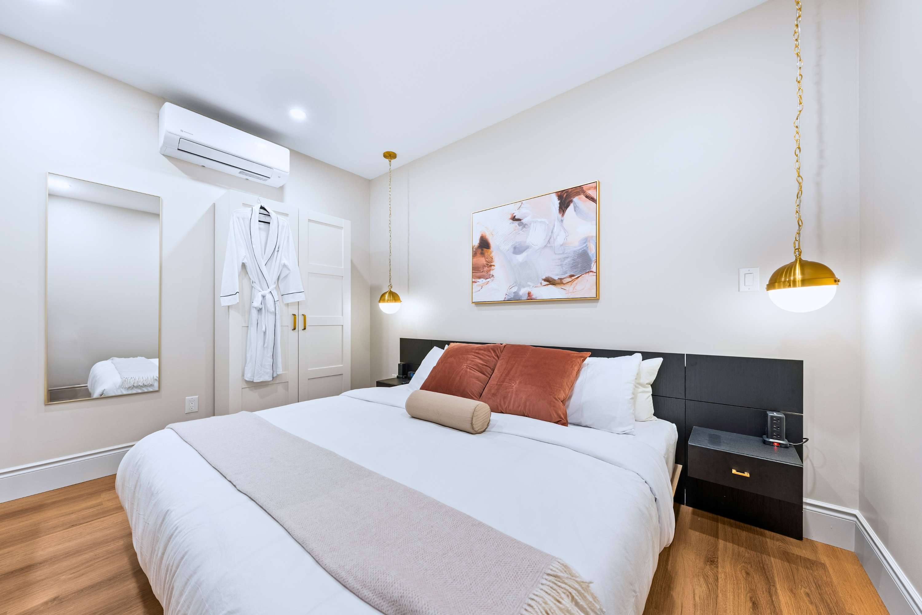 Thoughtfully designed sleeping space for a restful stay.