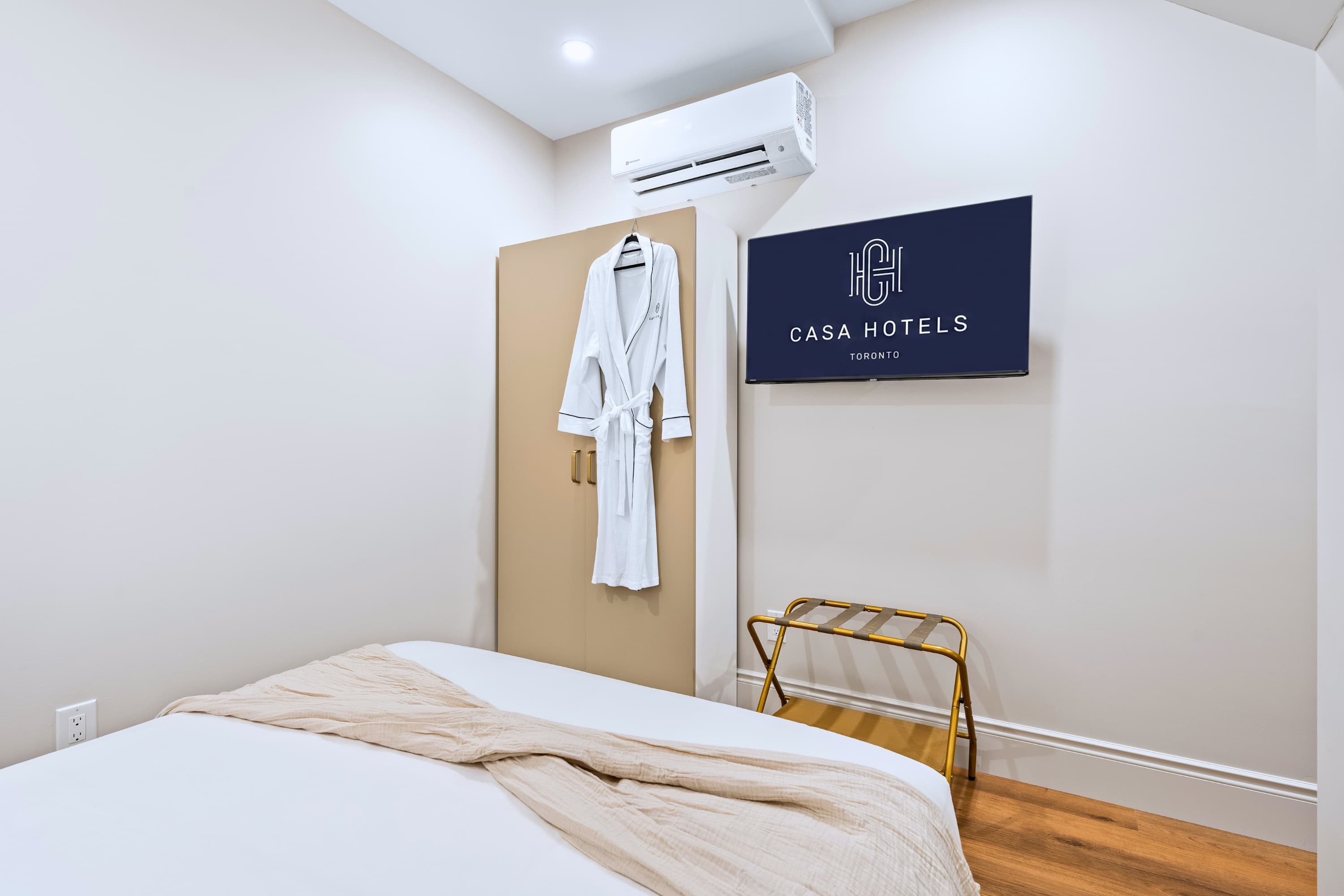 Enjoy a peaceful and relaxing stay, wrapped in soft bathrobes.