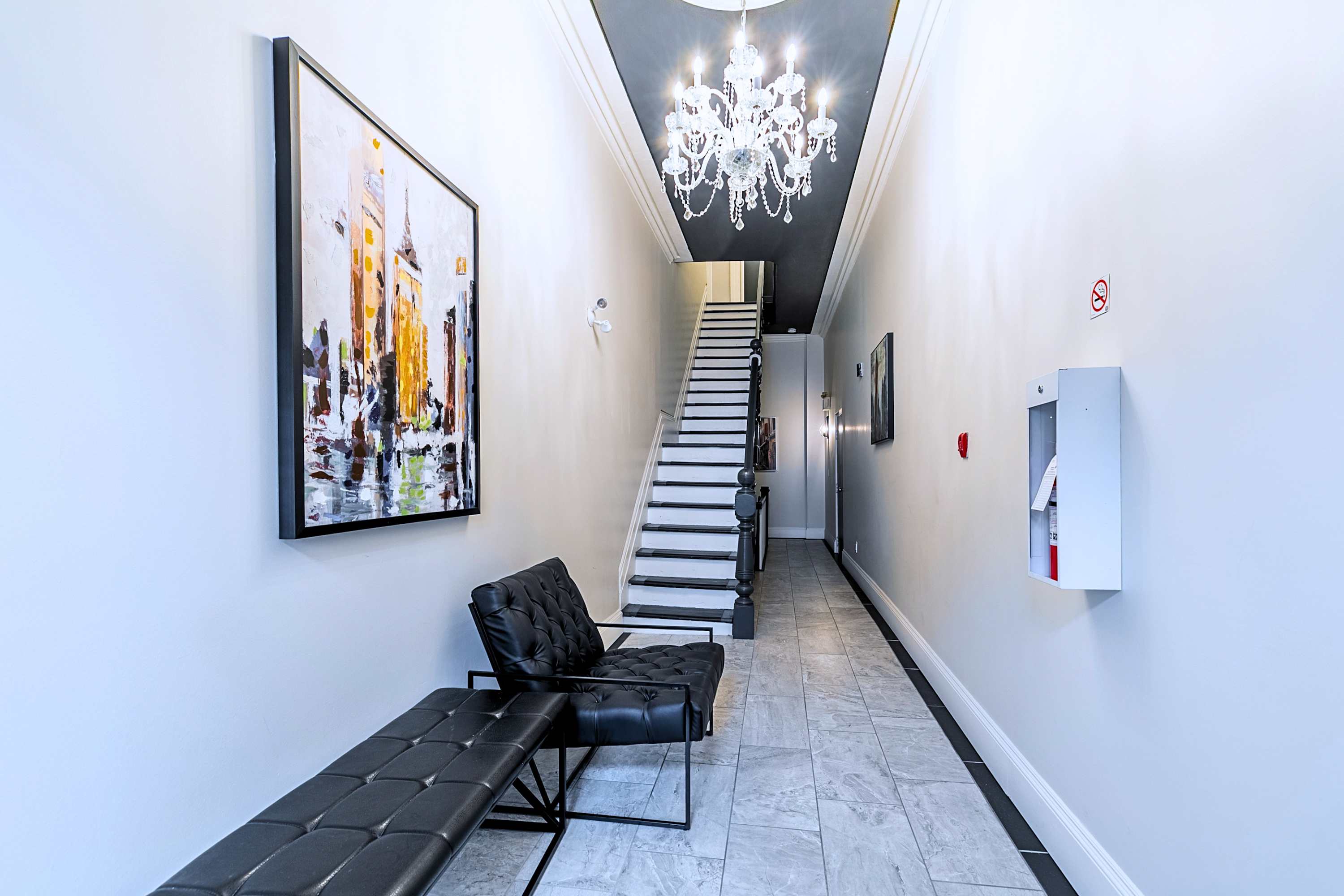 Exclusive access to your unit via stairway