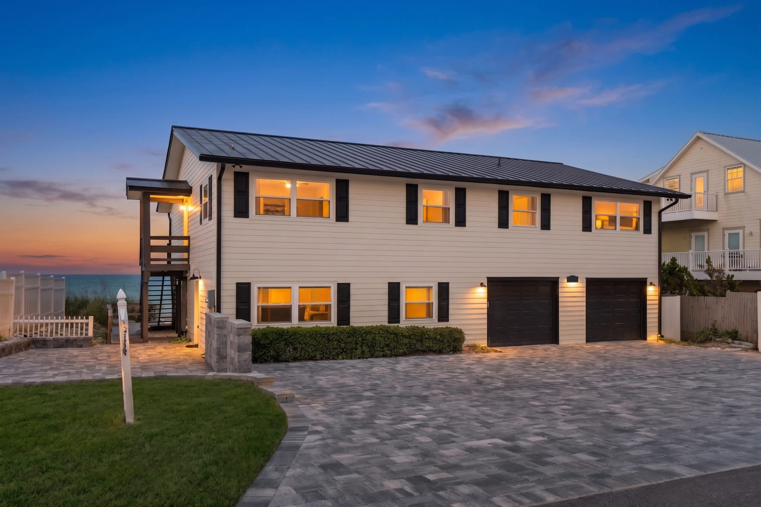 Ocean Front Home, Gorgeous Views, Beach Gear, BBQ