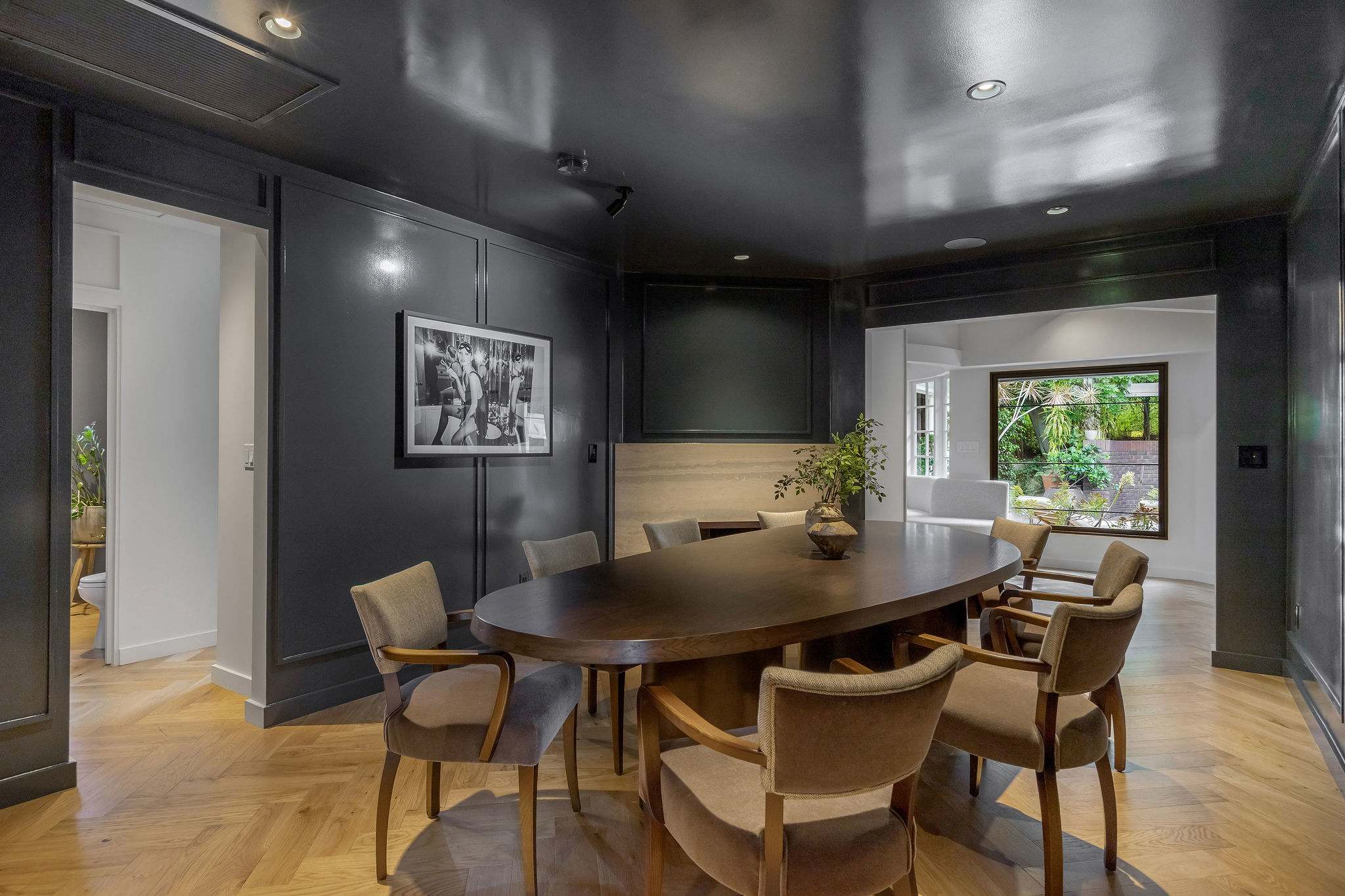 Host elegant dinners in a sophisticated dining room made for connection.
