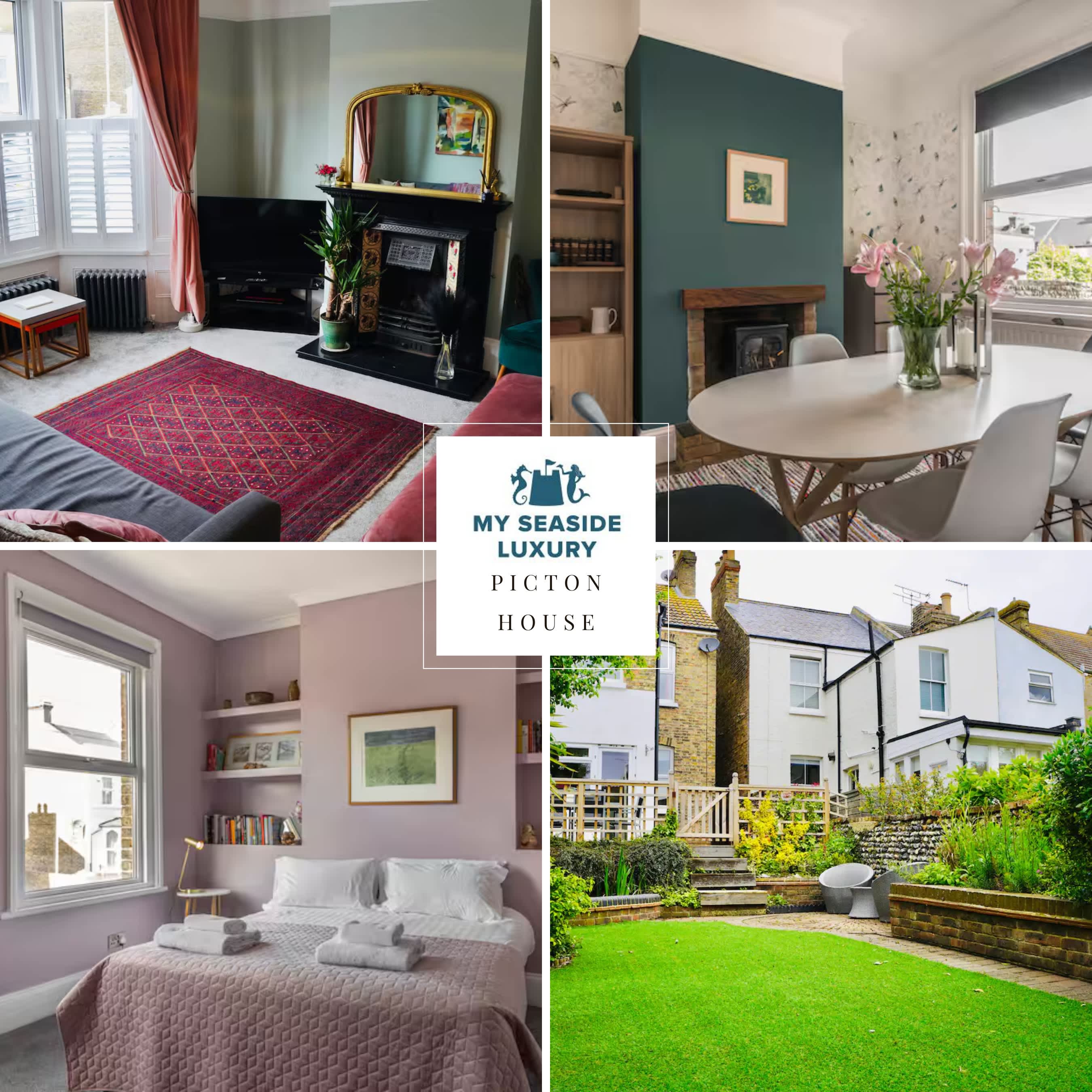 View Picton House: Charming 3 bed home, quiet location Picton House: Charming 3 bed home, quiet location serviced apartment - Ramsgate - VivreStays