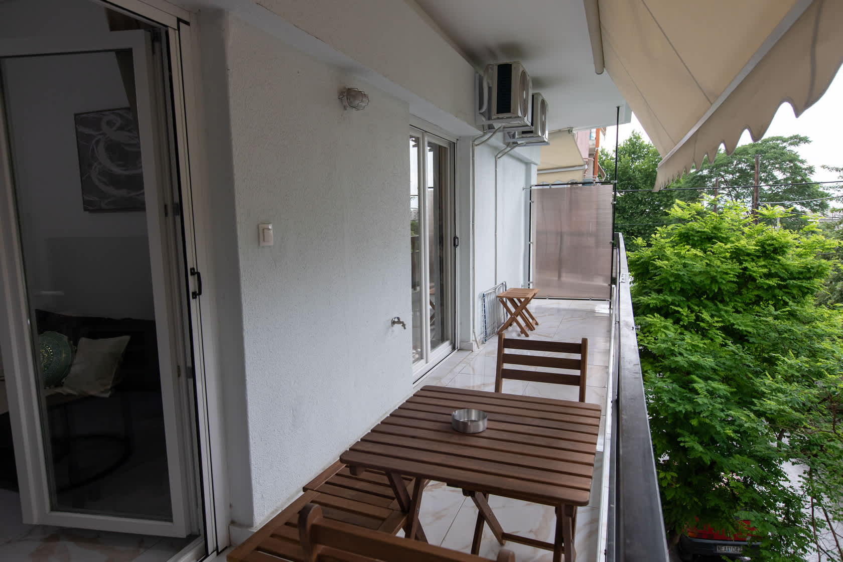 Fresh 1 Bd Apartment with Balcony in Thessaloniki in Thessaloniki — photo 4
