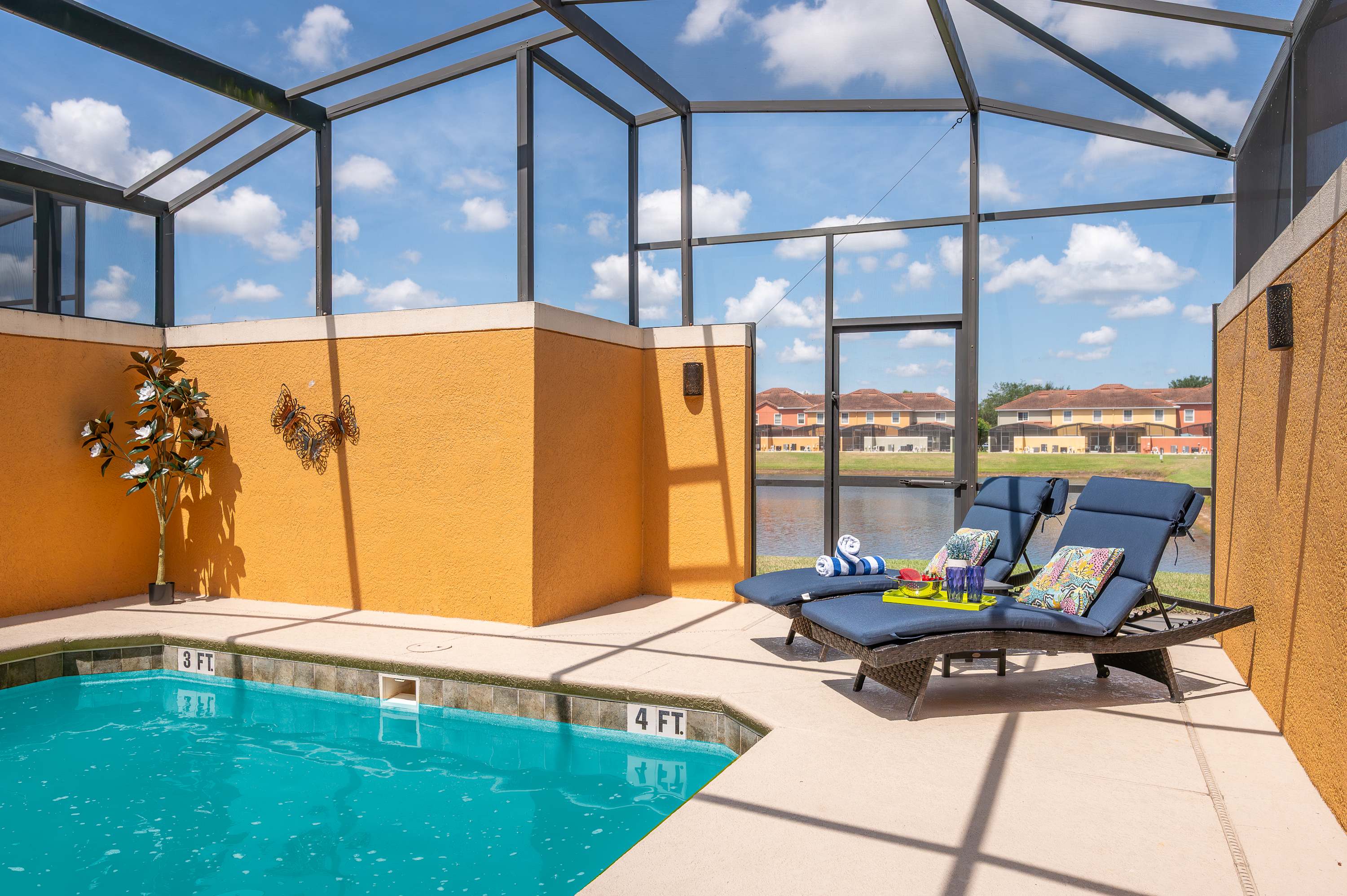 Private pool & FREE Resort near Disney! Sleeps 8
