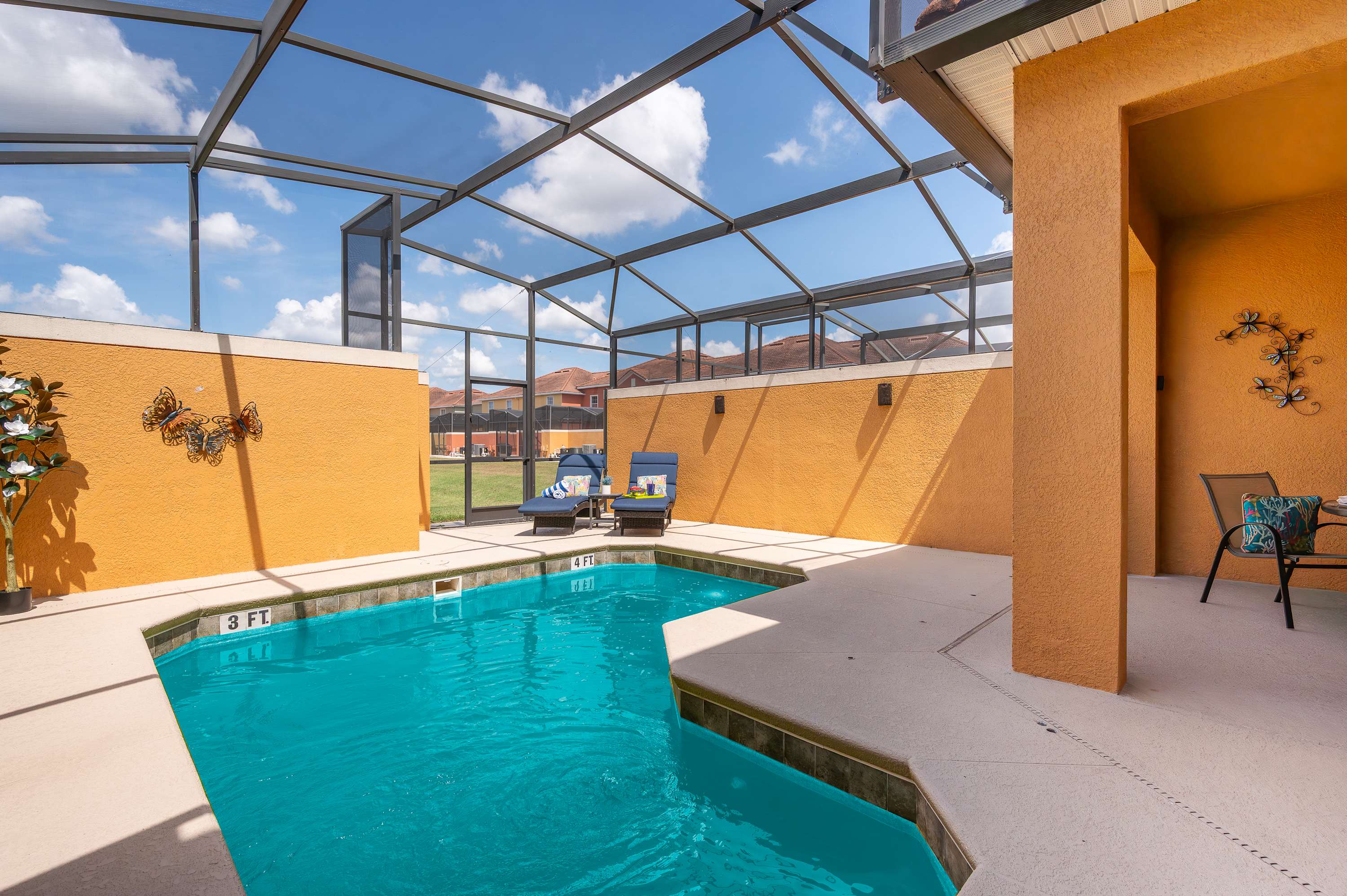 Private pool & FREE Resort near Disney! Sleeps 8