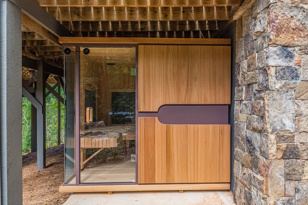 LUXURY LOG CABIN WITH MOUNTAIN VIEW | HOT TUB