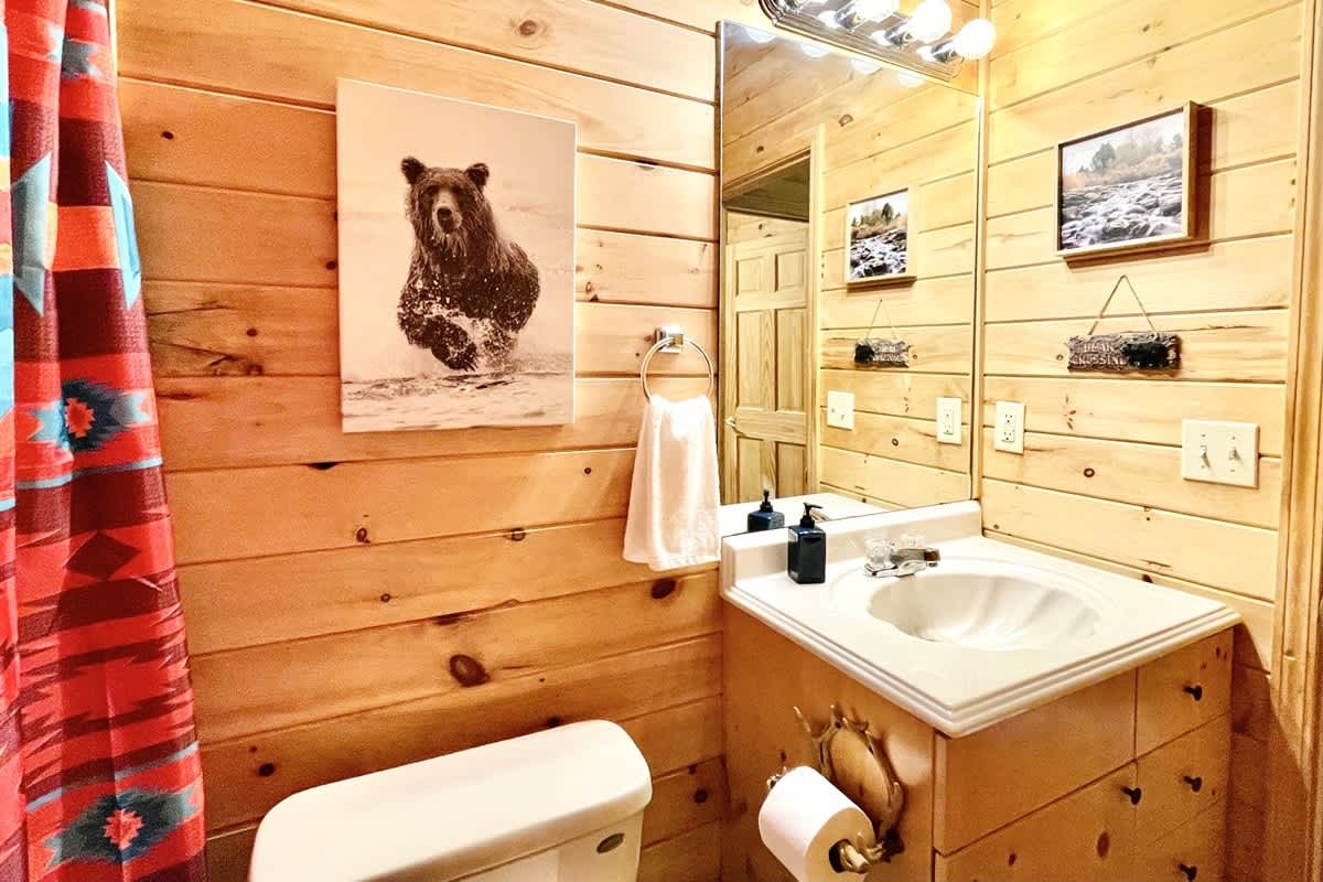 BEAR CROSSING - HOT TUB, GAME ROOM, SECLUDED