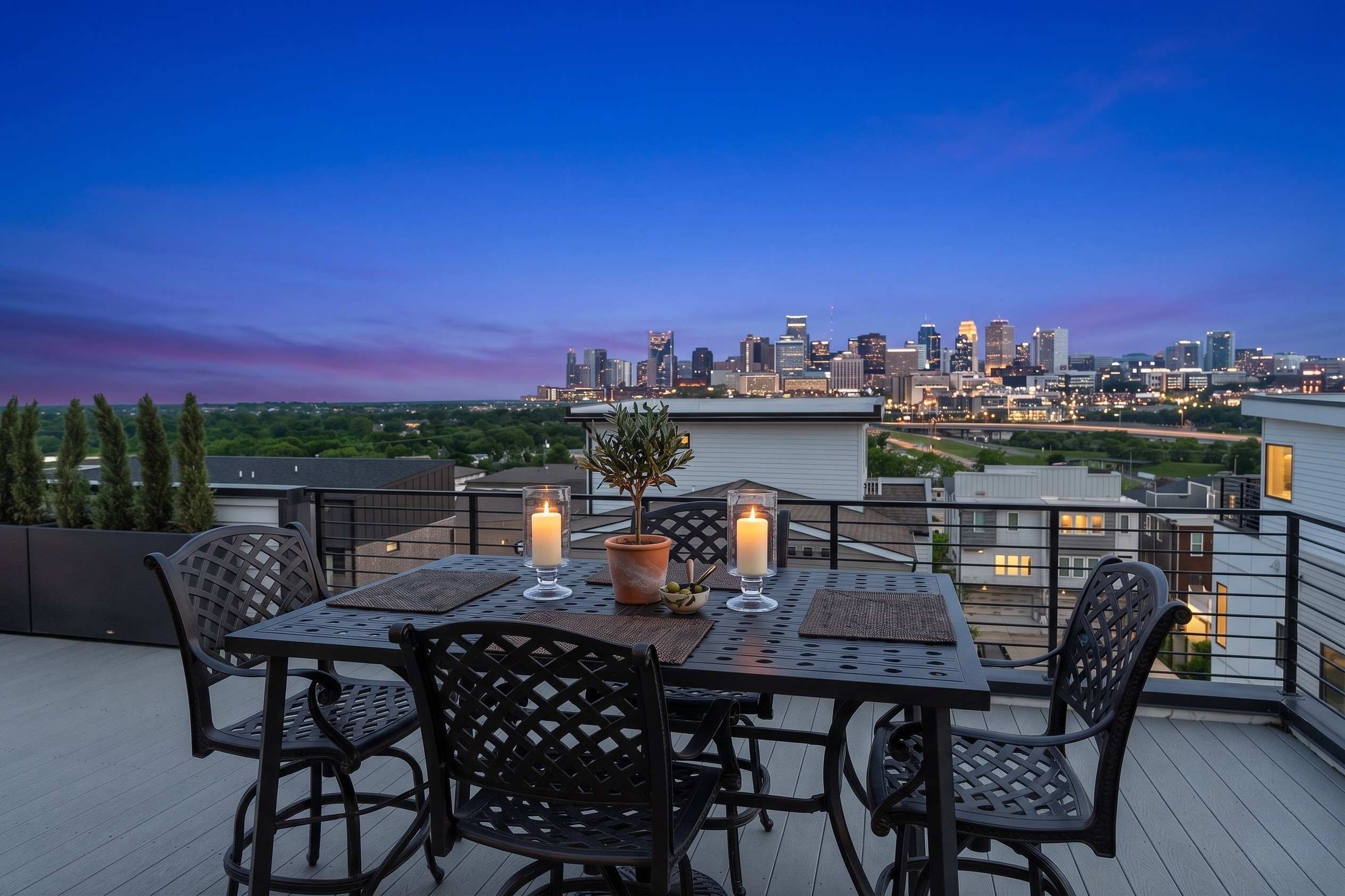 Elevated Luxury •  Skyline Views Near Broadway