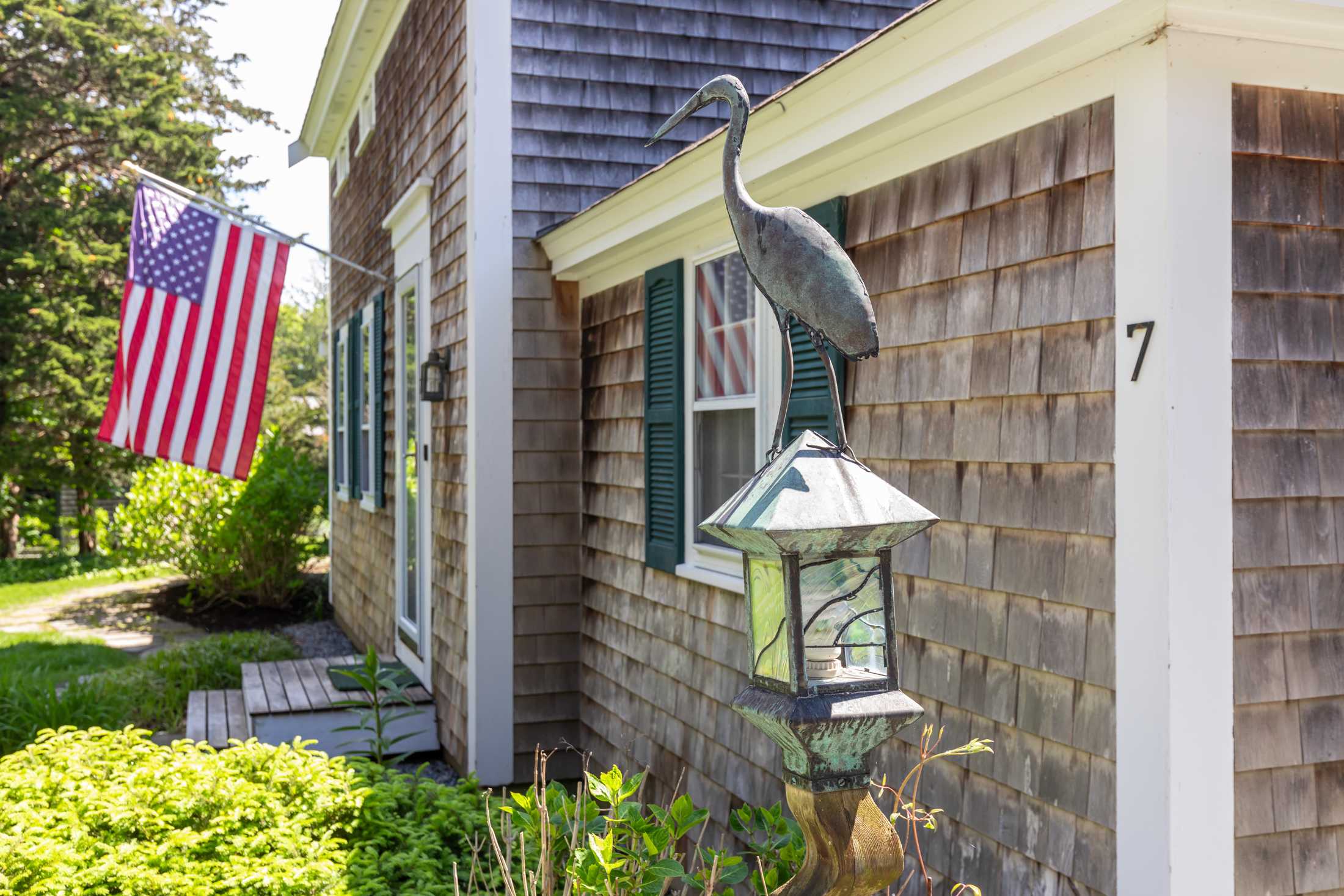 There are charming details throughout the property.