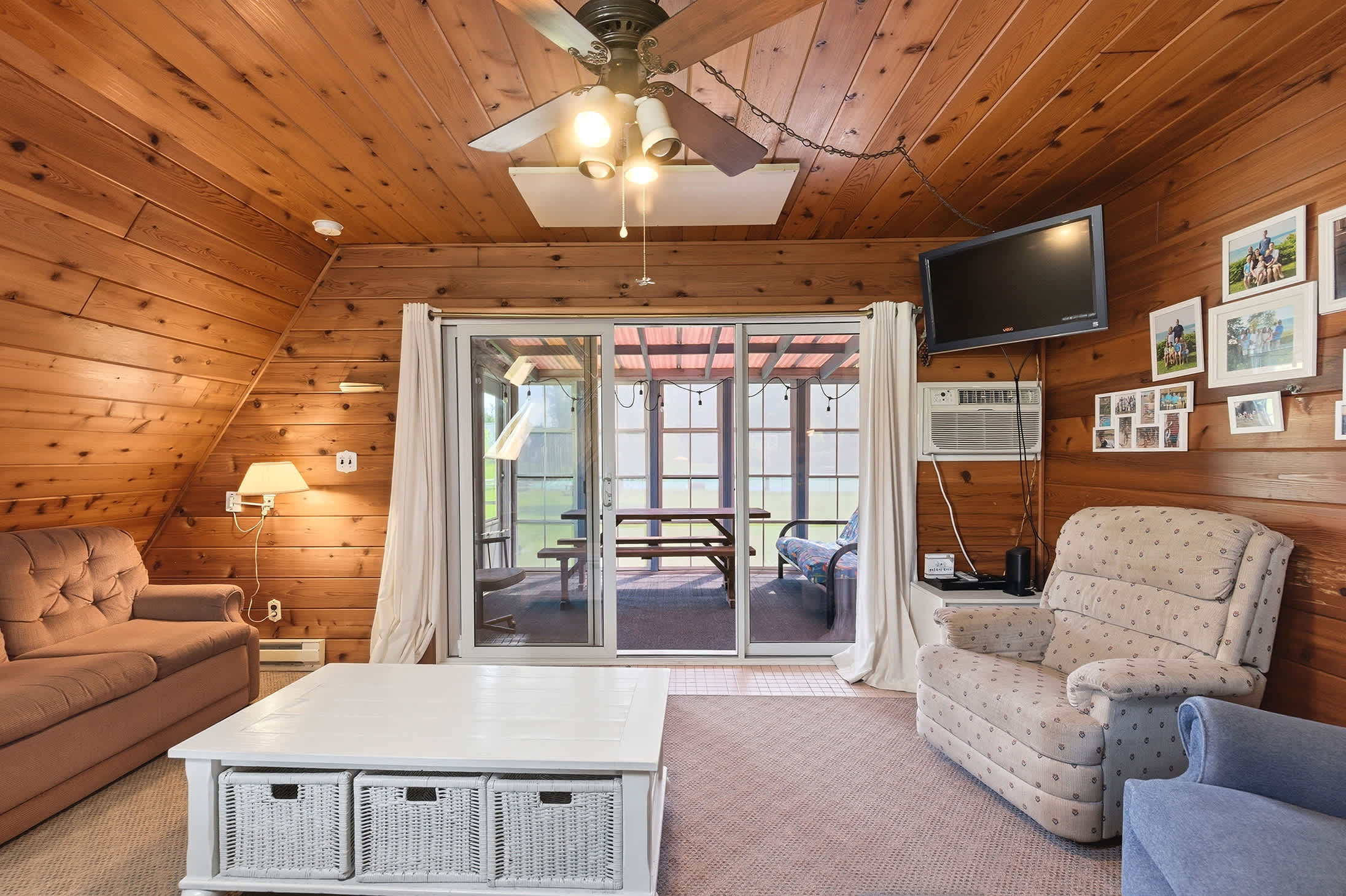 Where movie nights become part of the chalet holiday tradition.