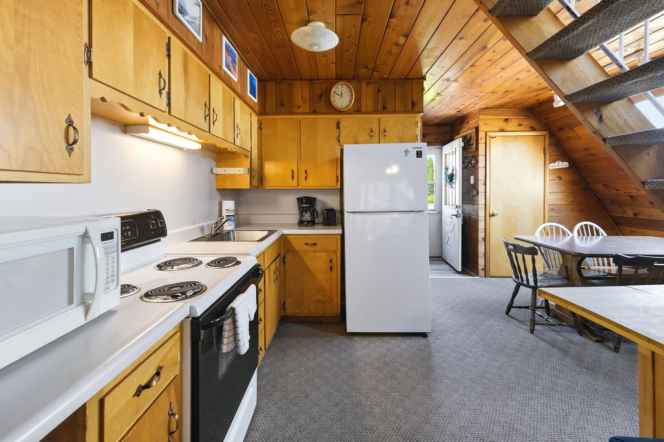 Plan the day's adventures over coffee and breakfast together.
