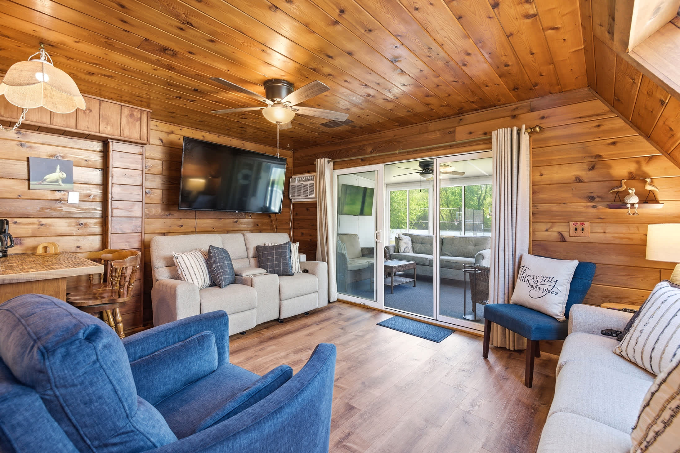 Plenty of space in Chalet #57 that keeps everyone together between adventures.