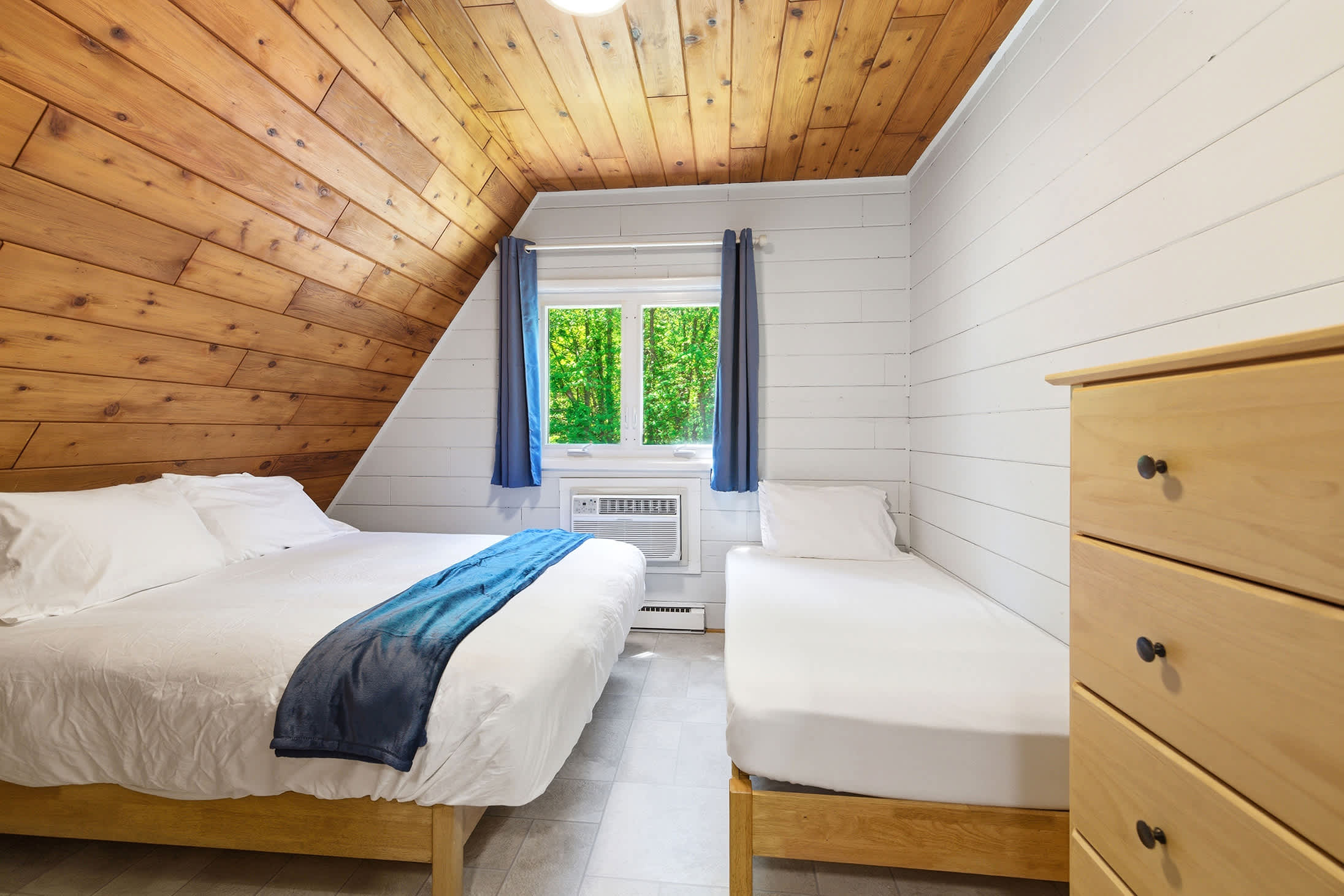 Bedroom 1 is on the 2nd floor and has a queen and a single bed.