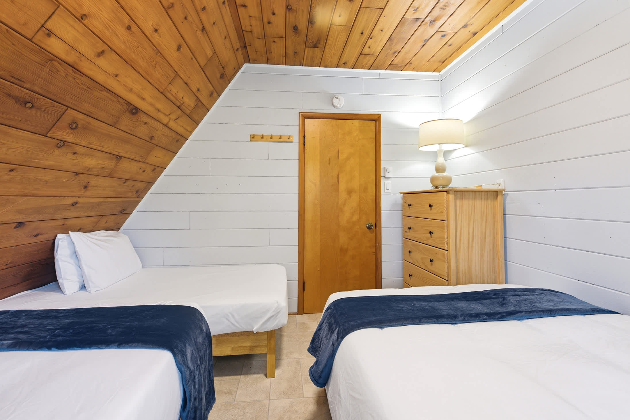 Family-friendly bedroom with multiple sleeping options for added flexibility.