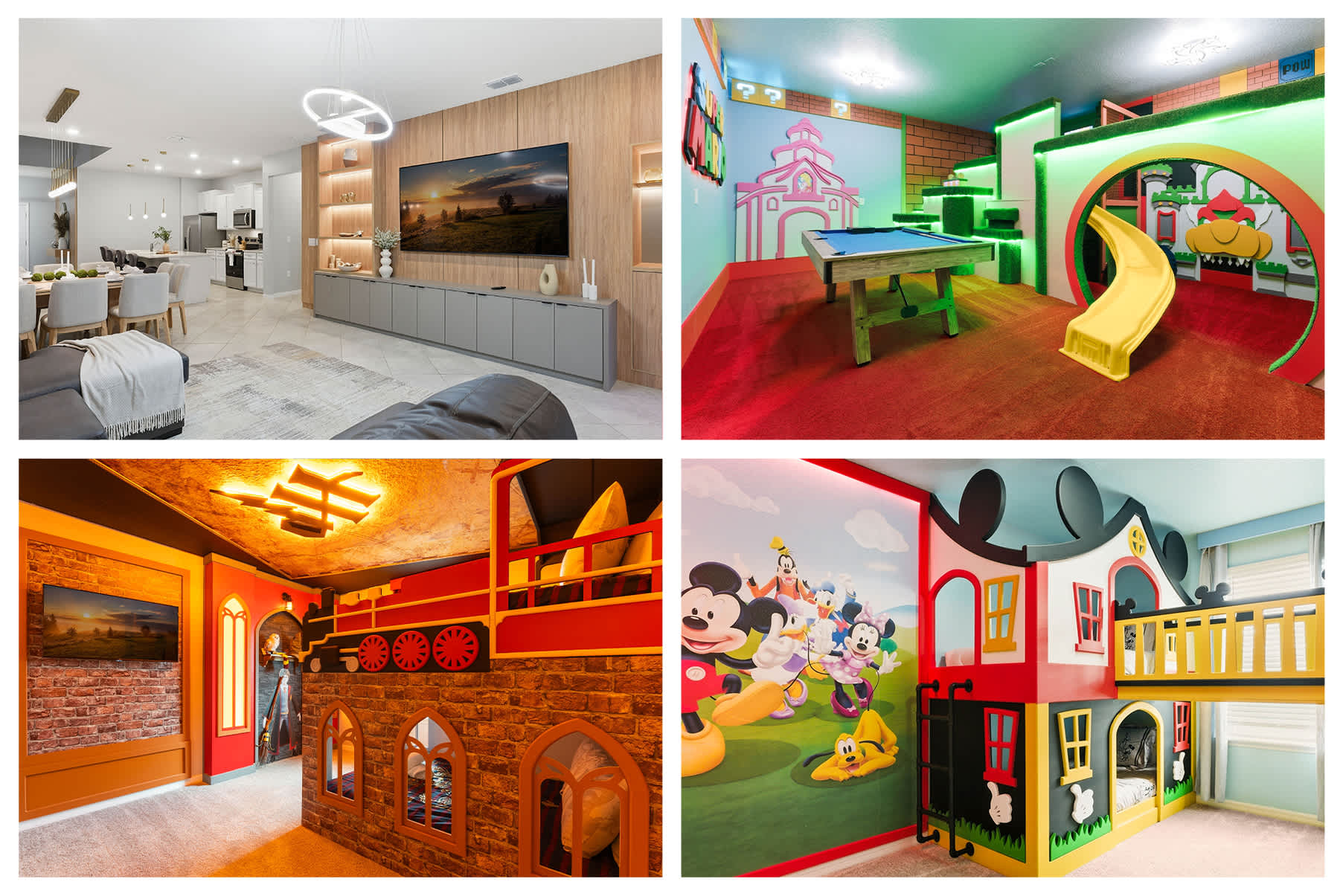 Luxury Themed Villa, Pool, Theater, Game room