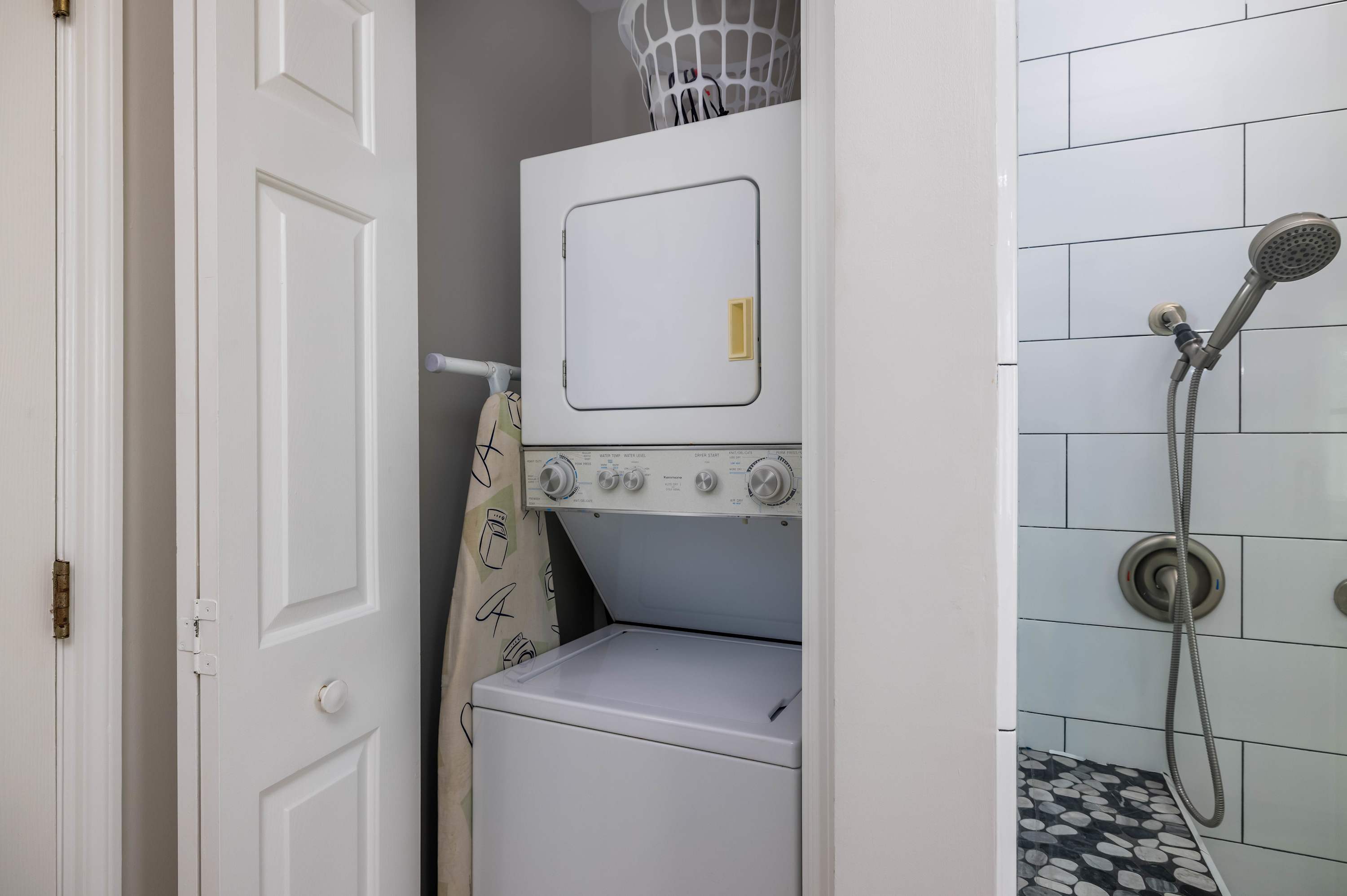 Laundry in Primary Bathroom