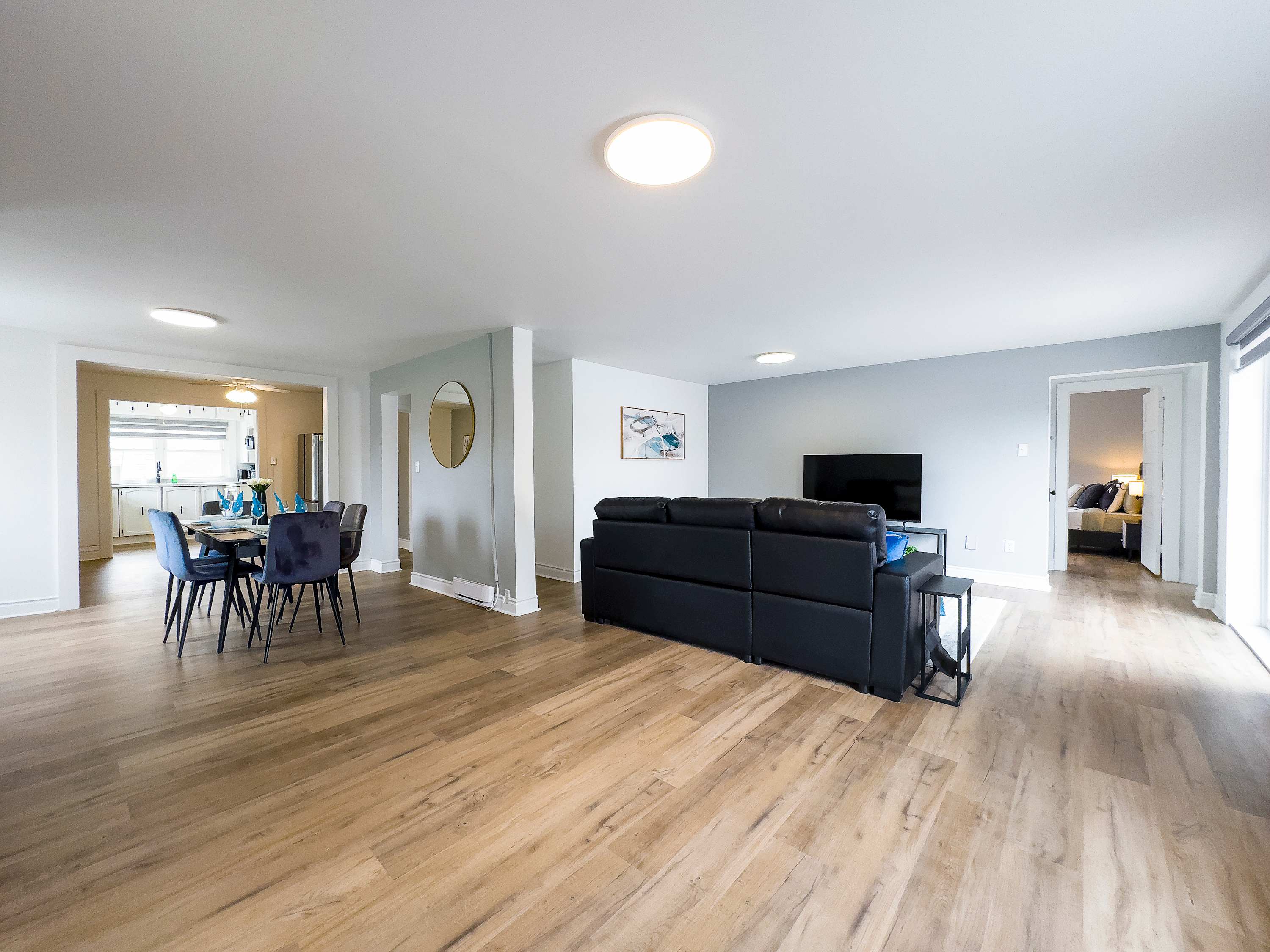 Spacious layout