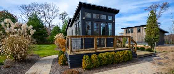 Salt Box Tiny Home with Studio