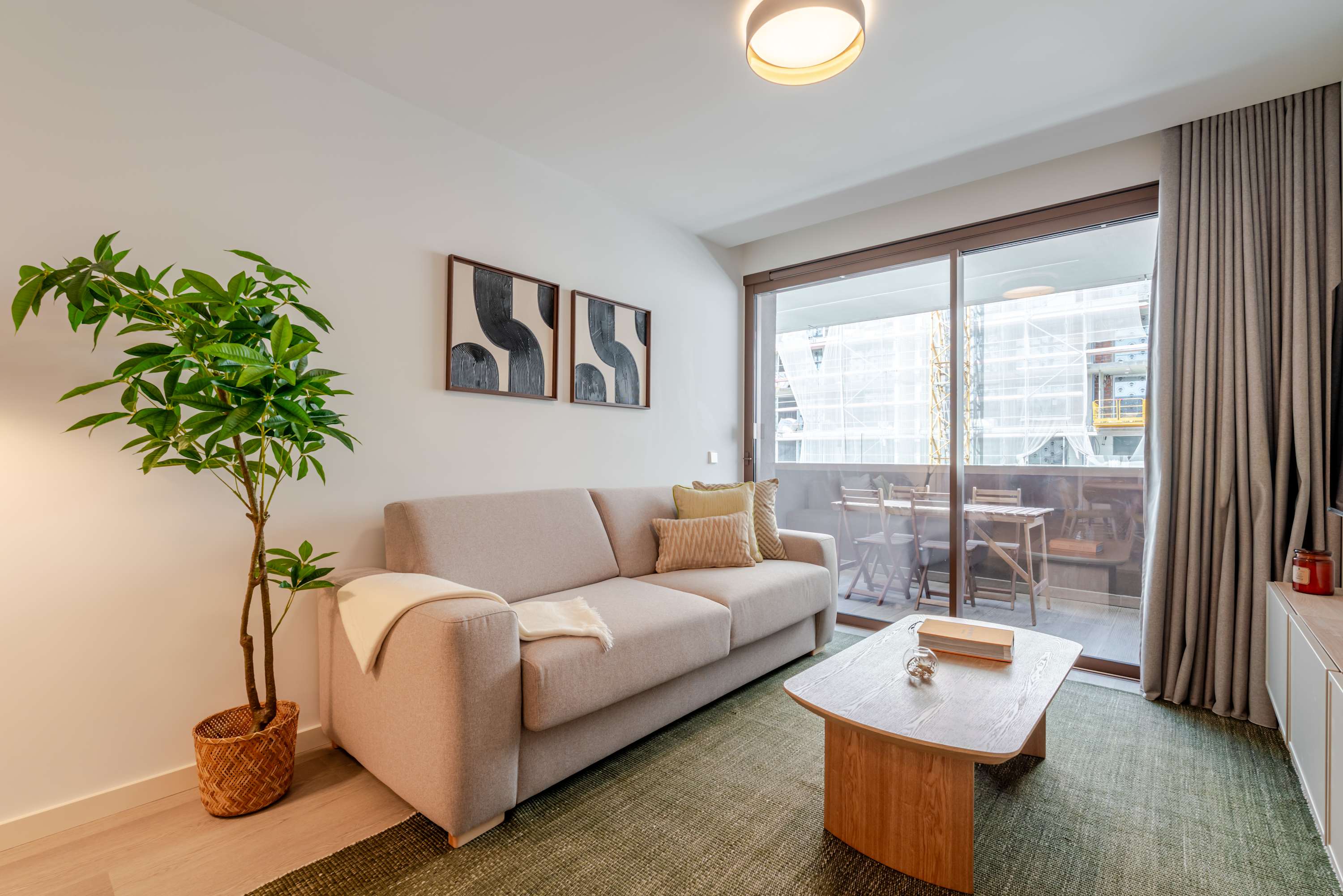 Premium Living with Balcony & Garage by HostWise