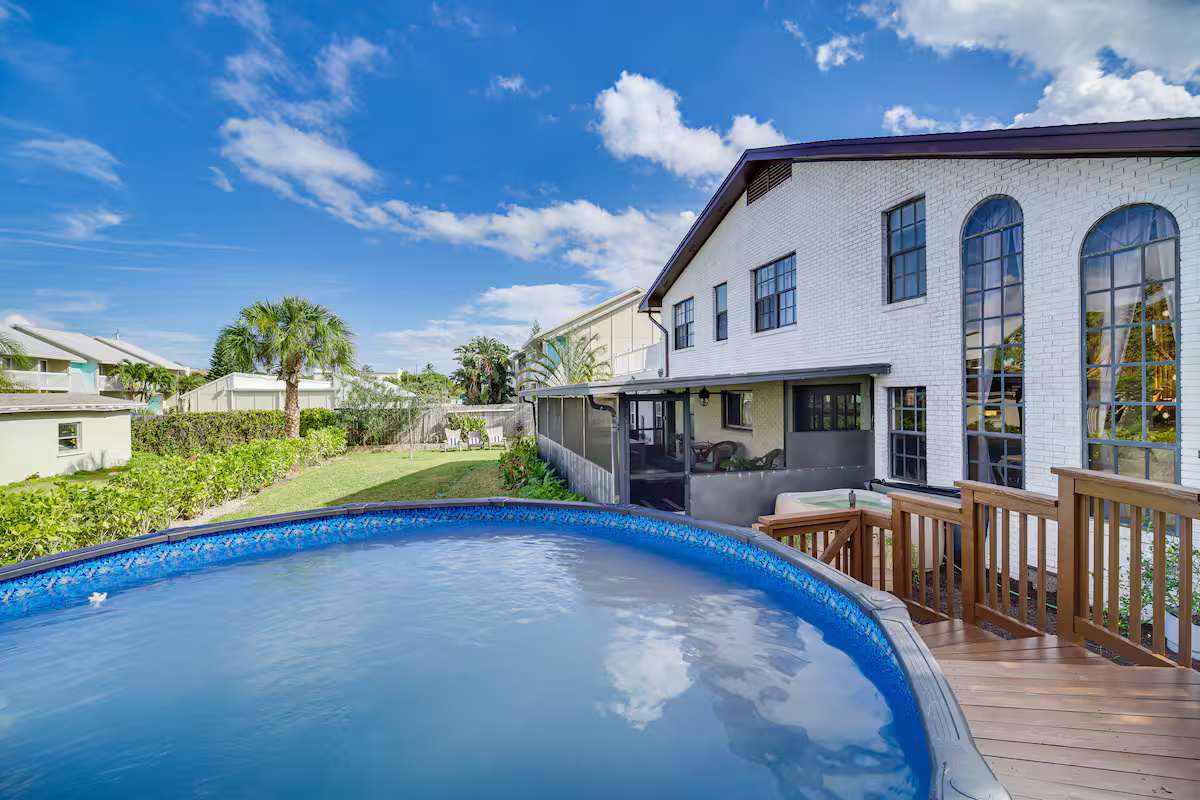 Moon Beach Manor | 5br Retreat W/ Pool & Hot Tub - Cocoa Beach, FL