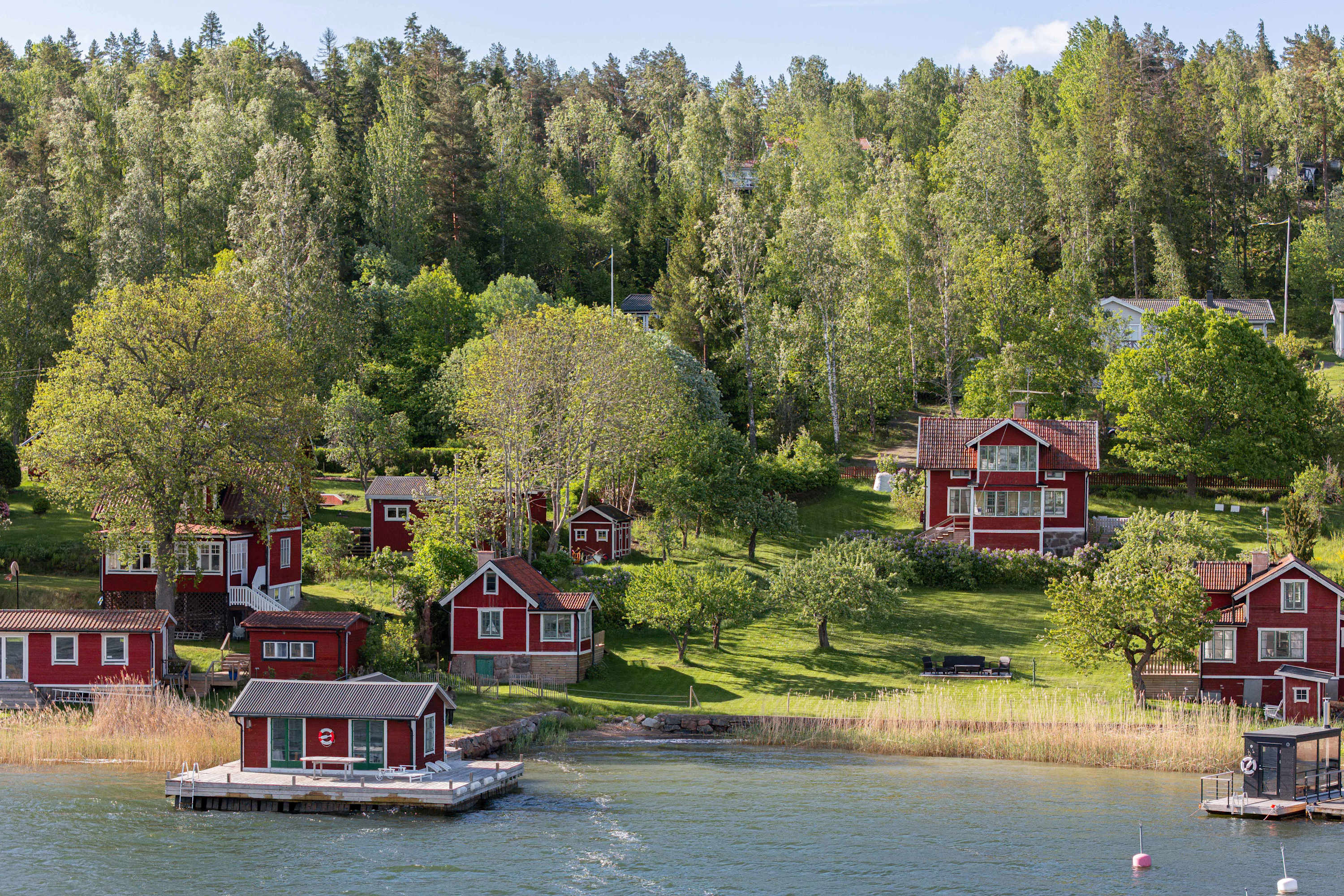 Charming Archipelago House, Sauna, Dock & Sea View