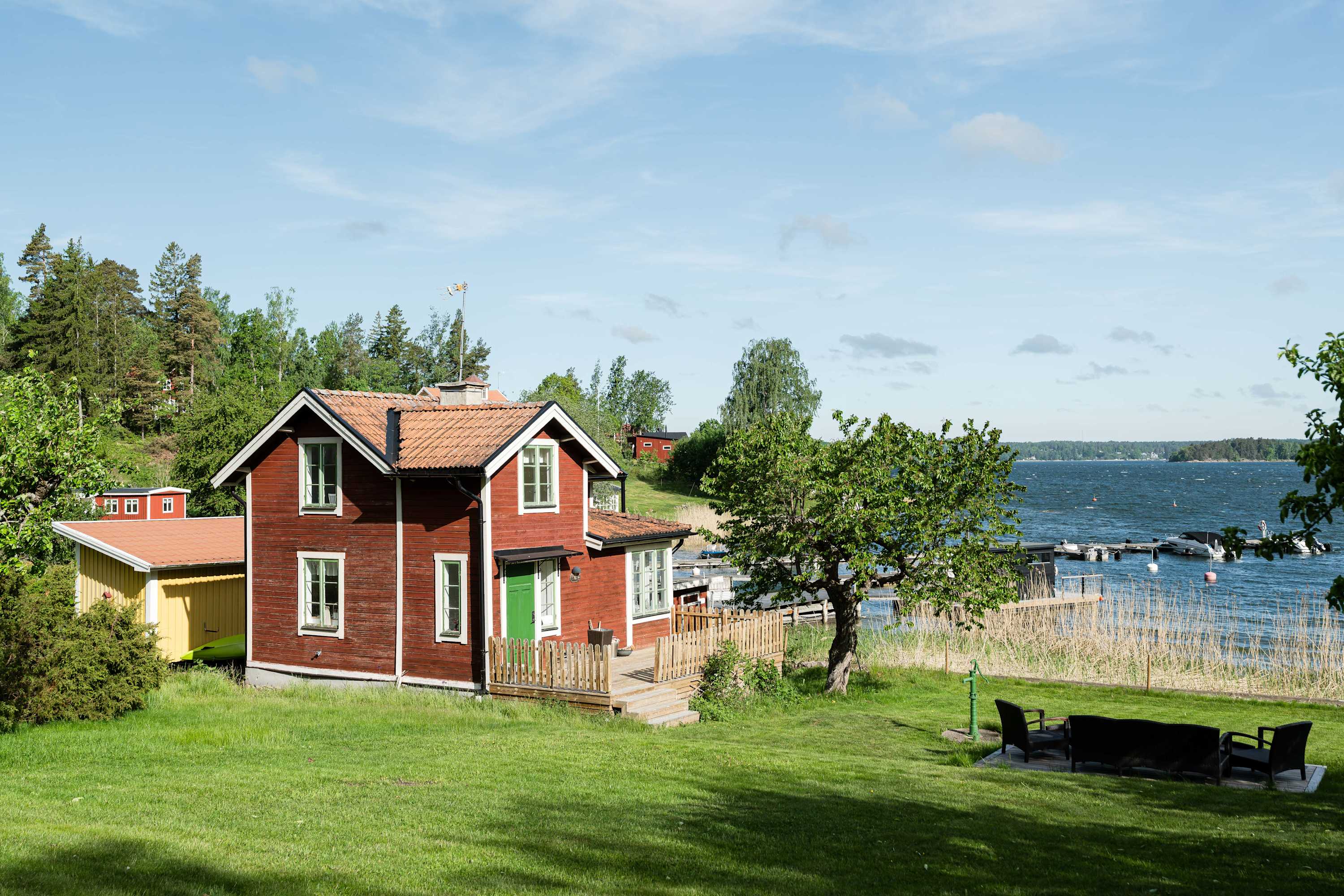 Charming Archipelago House, Sauna, Dock & Sea View