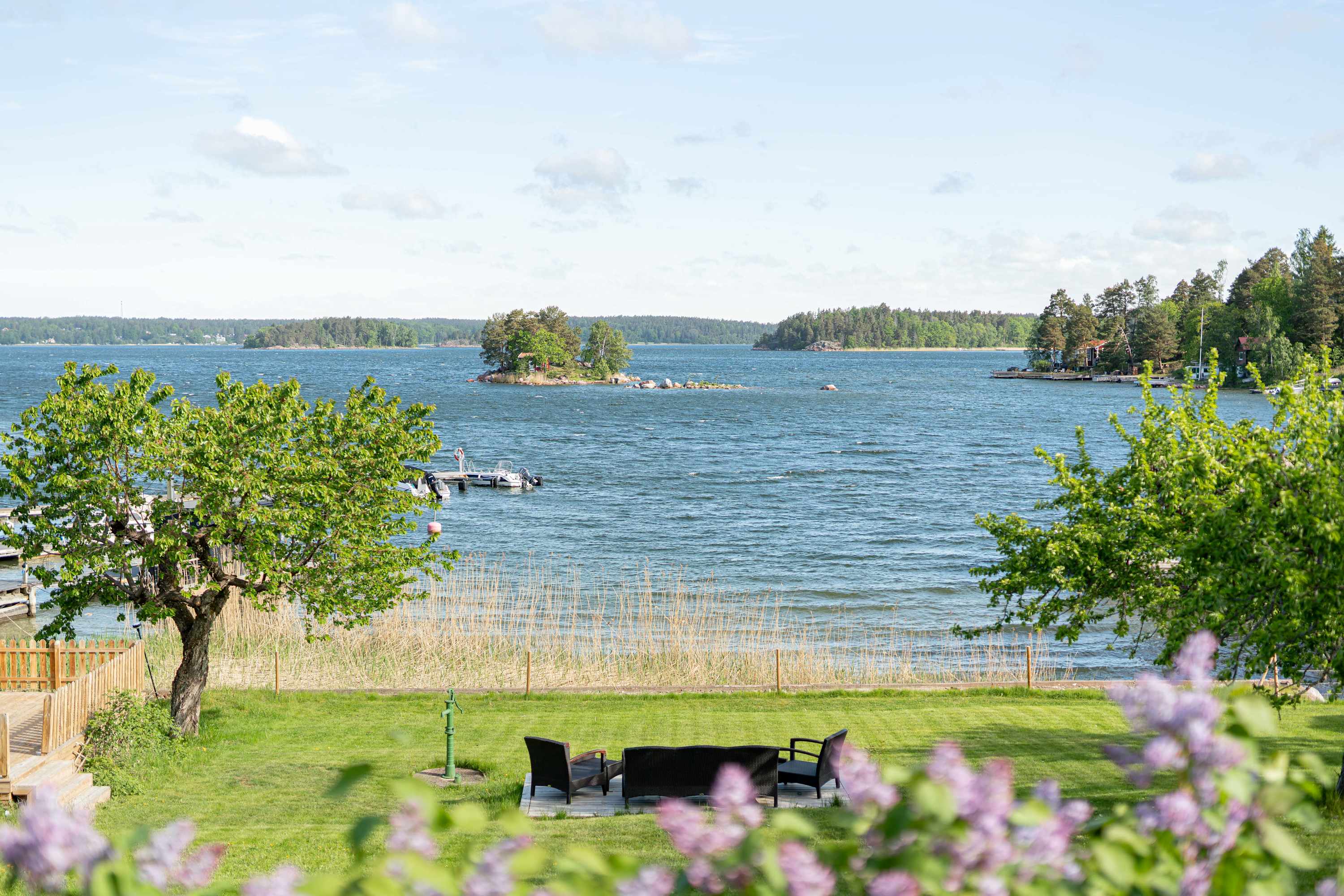 Charming Archipelago House, Sauna, Dock & Sea View