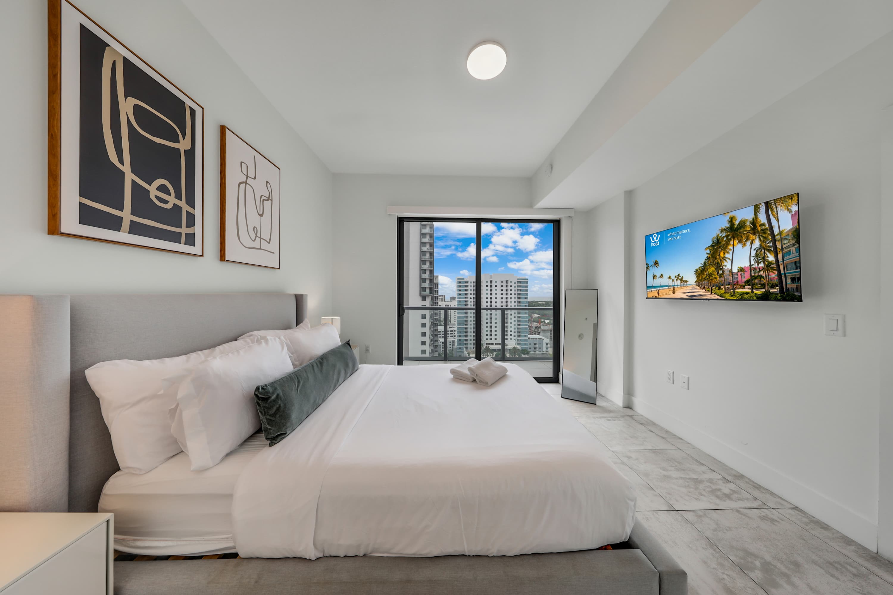 Modern Brickell Escape with High-Rise View, Pool & Gym