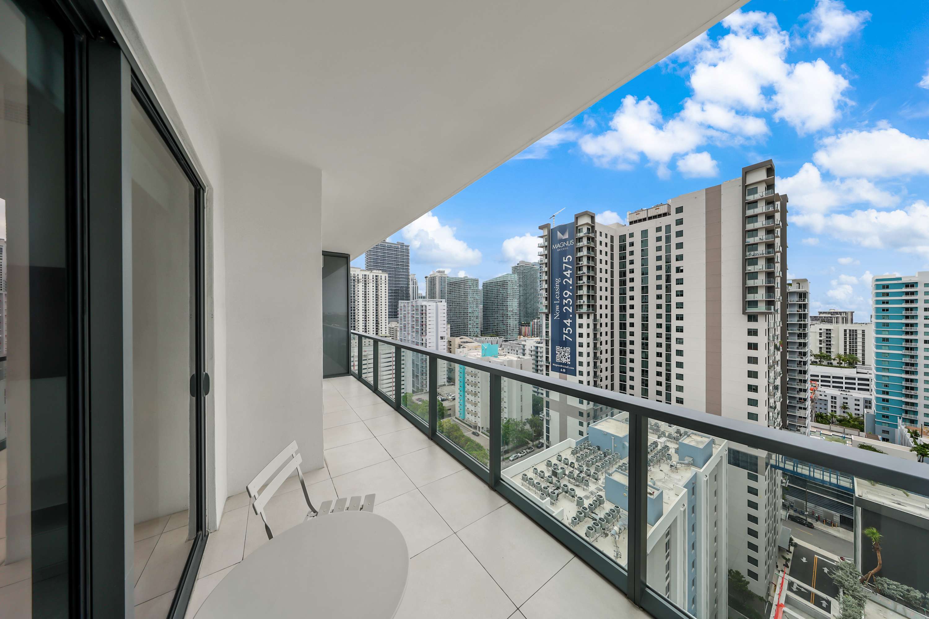 Modern Brickell Escape with High-Rise View, Pool & Gym