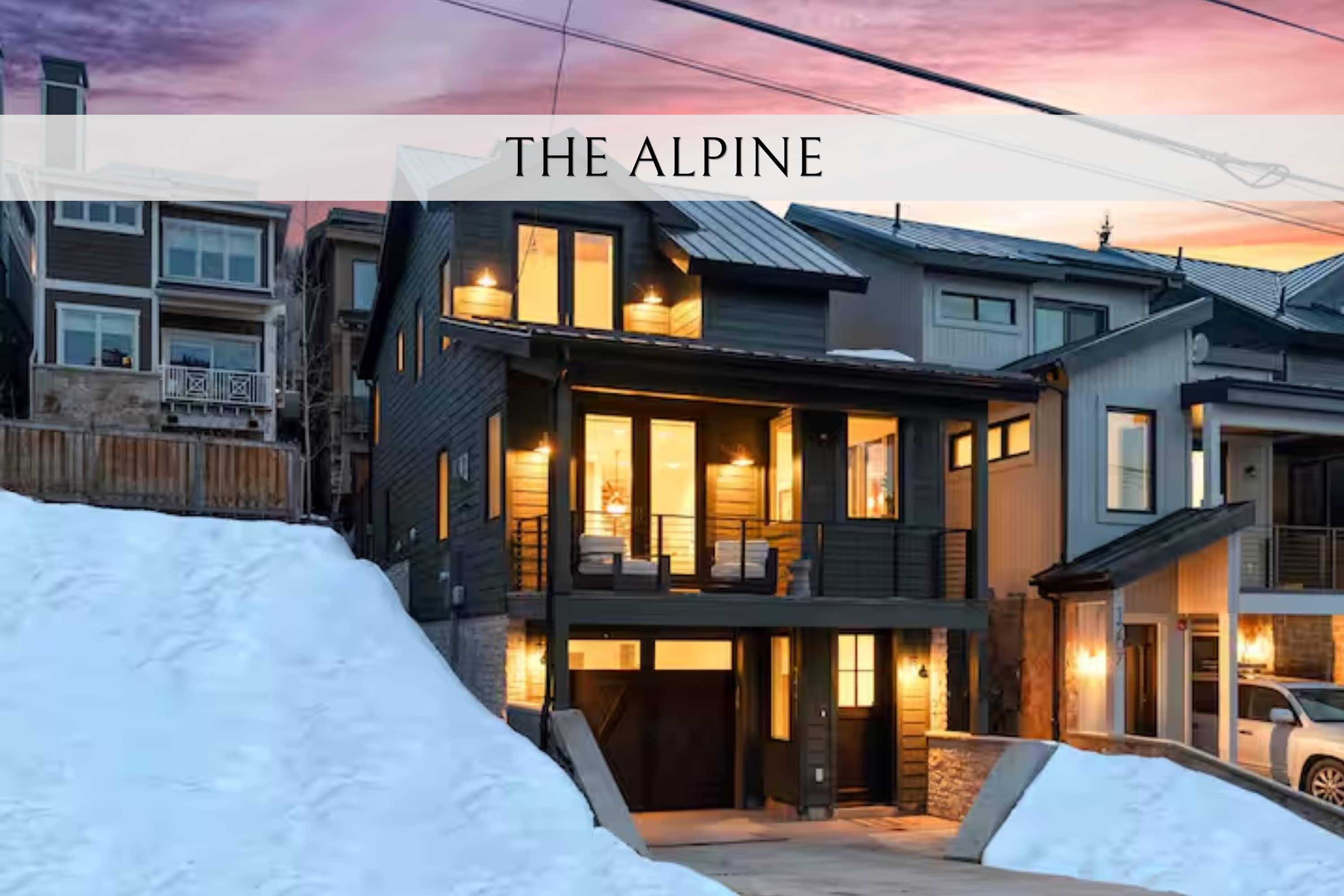 Old Town Alpine Vista: Near Park City Ski Resort — Park City, UT — vacation rental